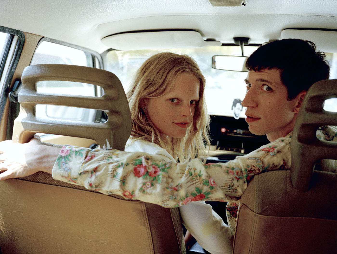 Browns Fashion Shoot This Is Suburbia Hanne Gaby Odiele and John Swiatek