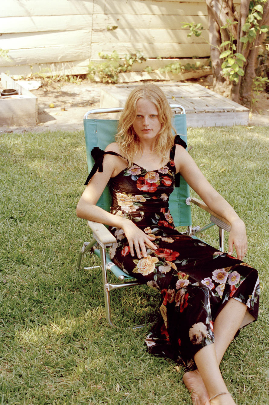 Browns Fashion Shoot This Is Suburbia Hanne Gaby Odiele and John Swiatek