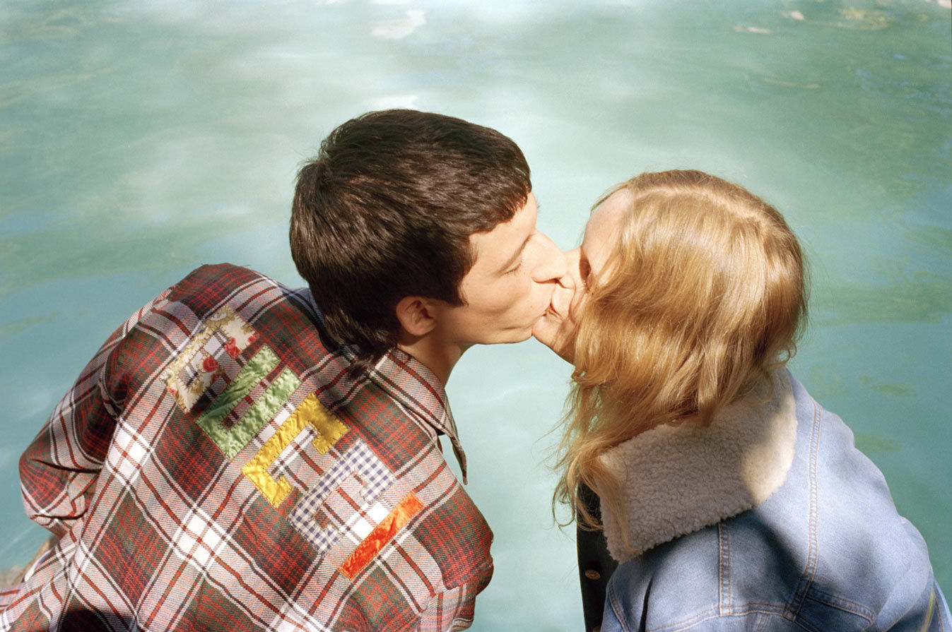 Browns Fashion Shoot This Is Suburbia Hanne Gaby Odiele and John Swiatek