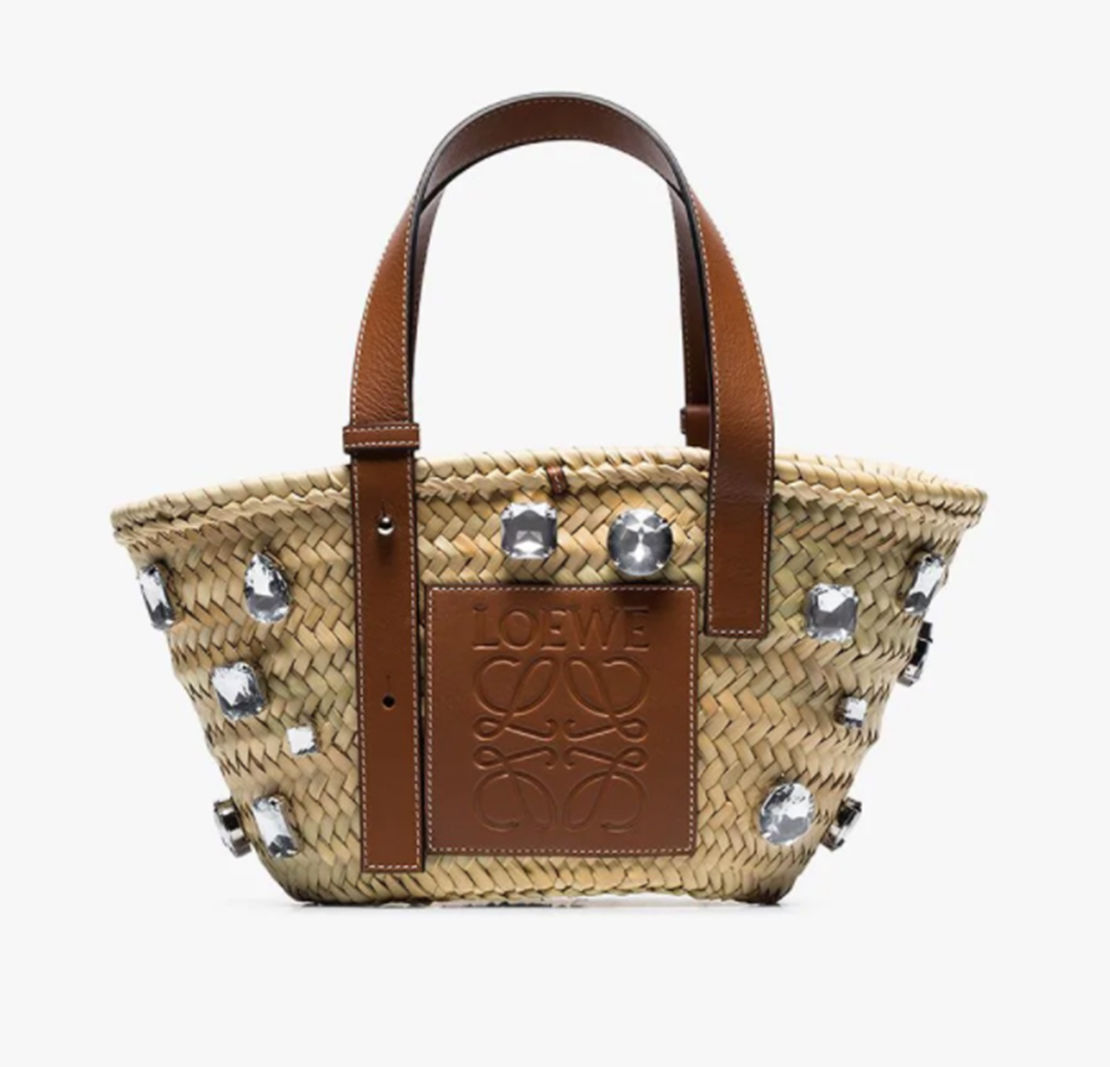 Loewe Brown Basket Bag