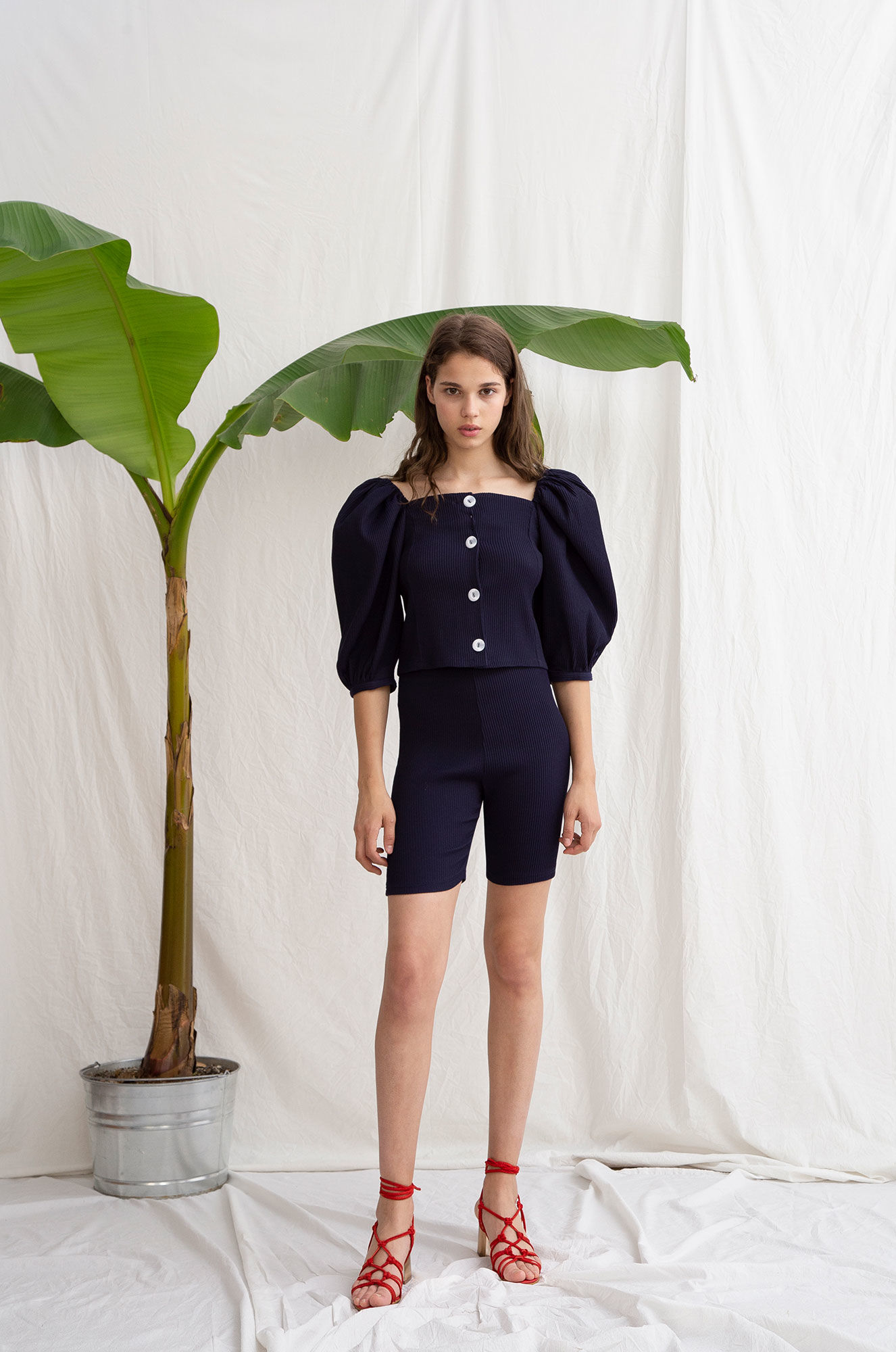 N Duo How I Got My Wings Puff Sleeve Blouse