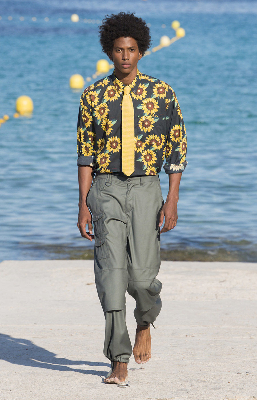 Jacquemus Sunflower Shirt SS19 Menswear