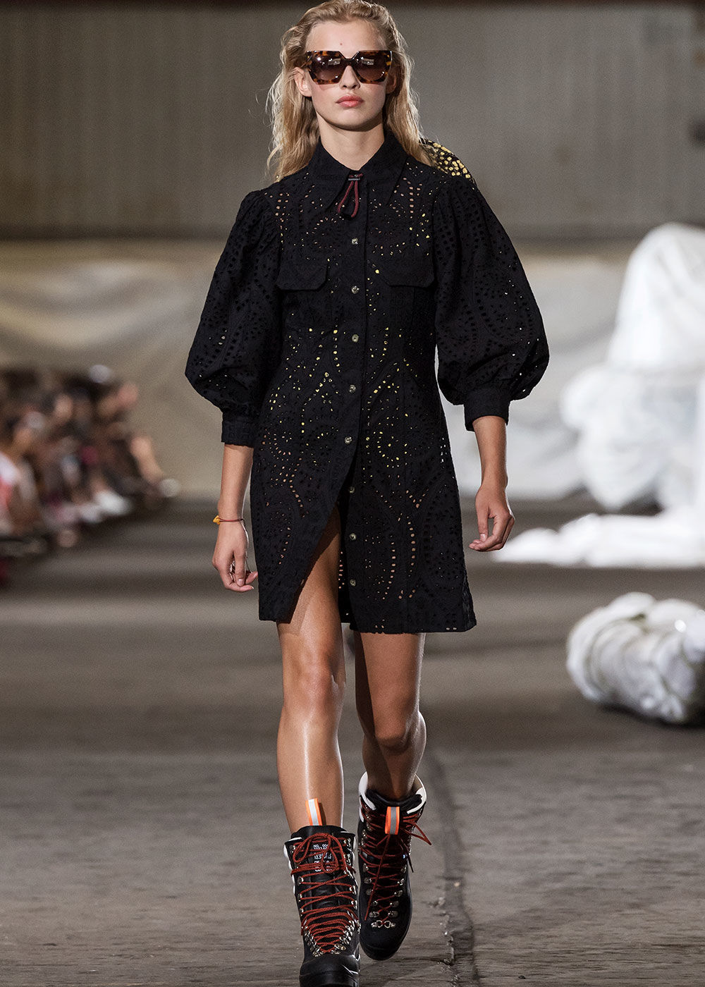 Ganni SS19 Sandrose Mini Dress