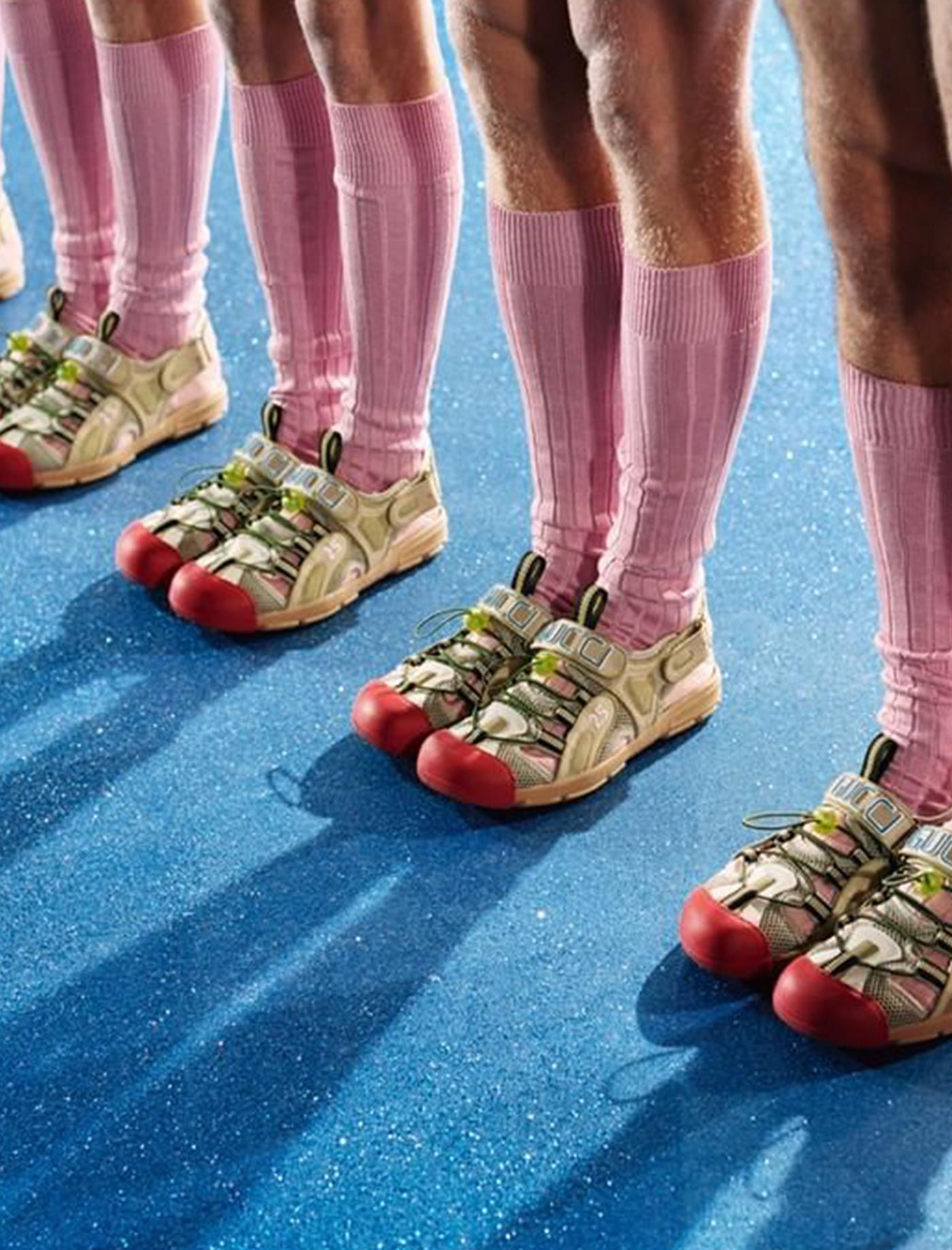 Gucci Tinsel Sandals