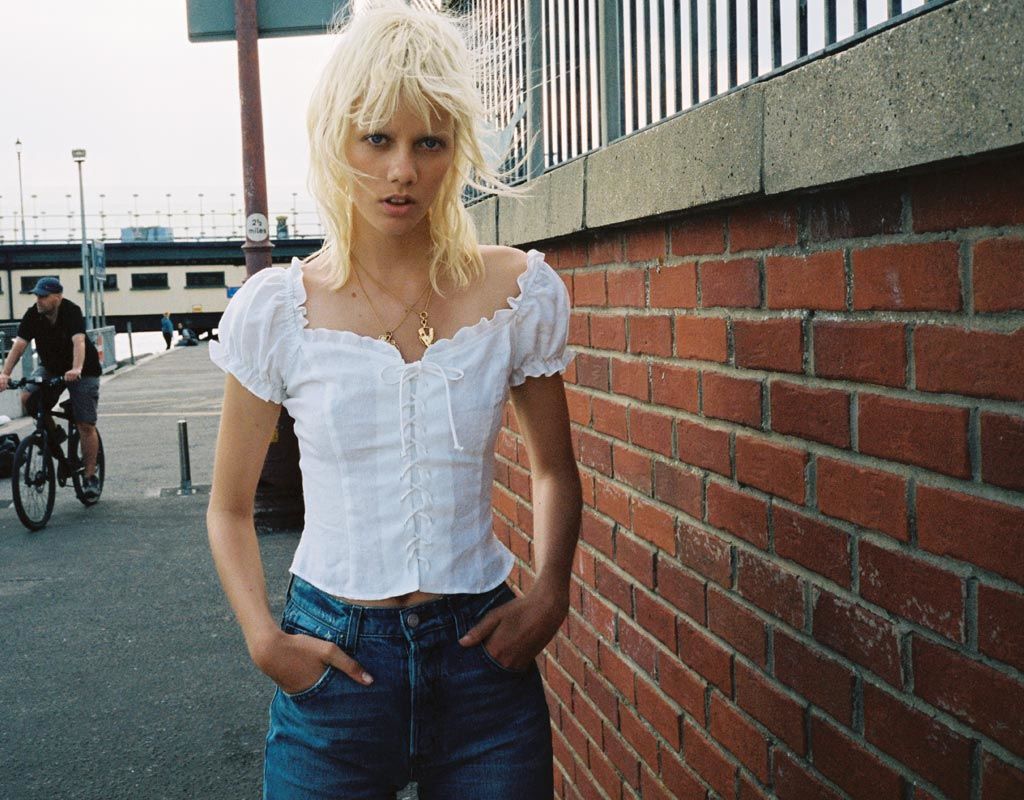 Reformation x Browns Cassidy Corset Top