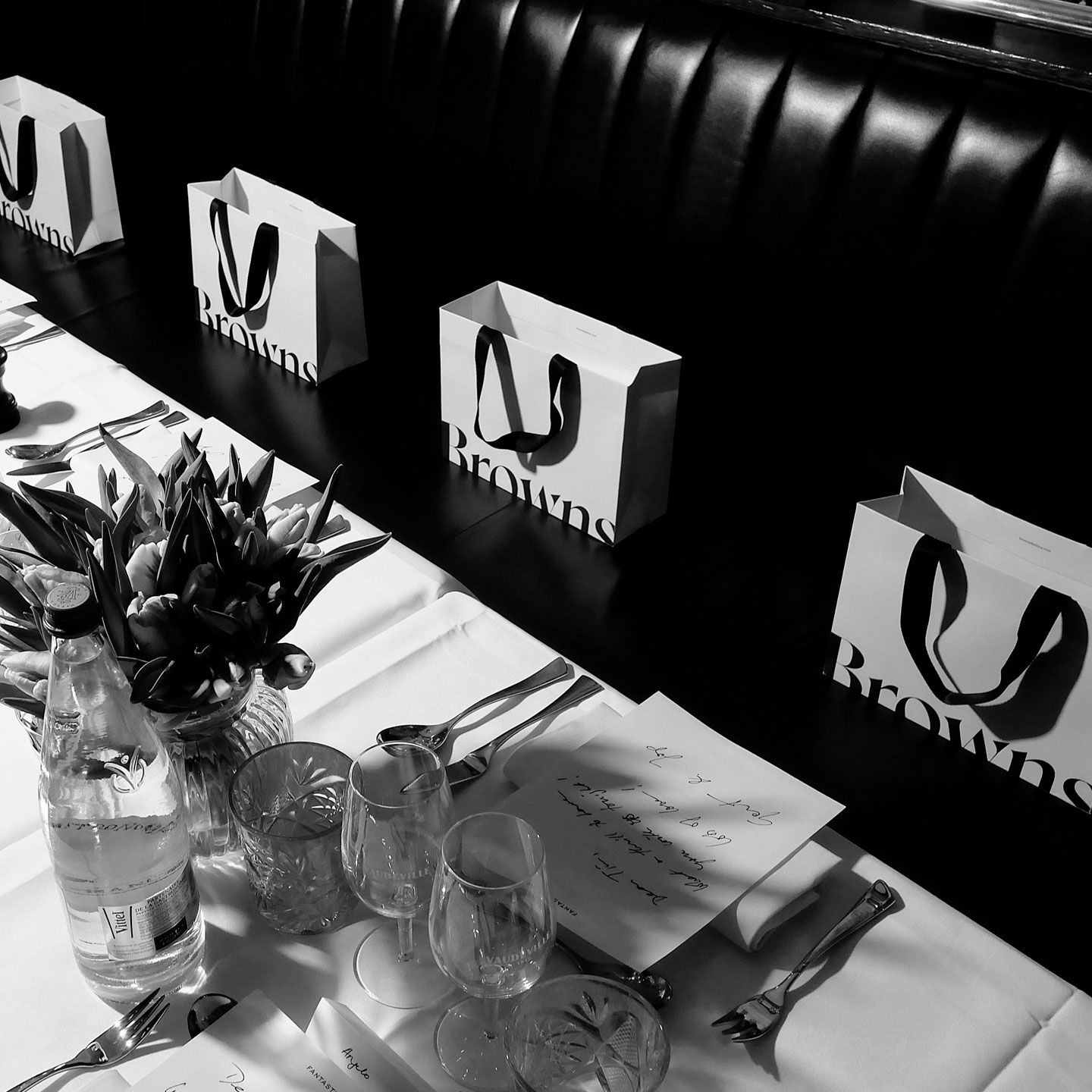 Browns x Fantastic Man Brasserie Vaudeville, Paris