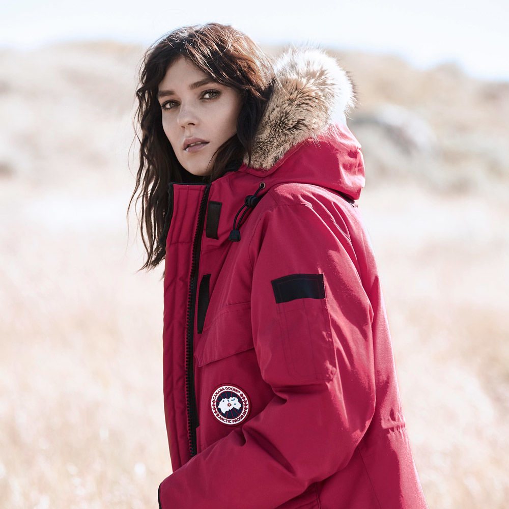 canada goose x vetements parka red down jacket canada goose x vetements parka red down jacket