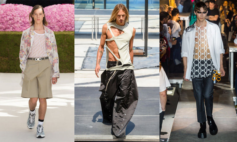Dior Homme, Rick Owens, Raf Simons Menswear SS19