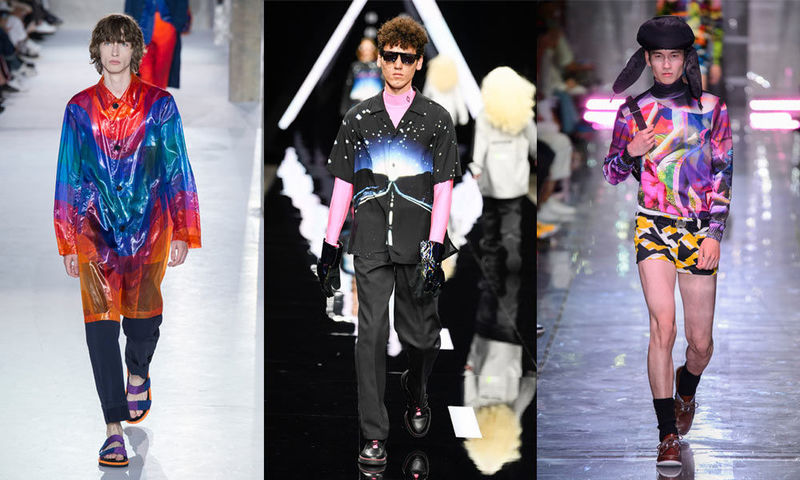 Dries Van Noten, Marcelo Burlon, Prada Menswear SS19