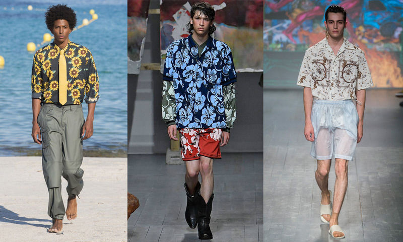 Jacquemus, Liam Hodges, Edward Crutchley Menswear SS19