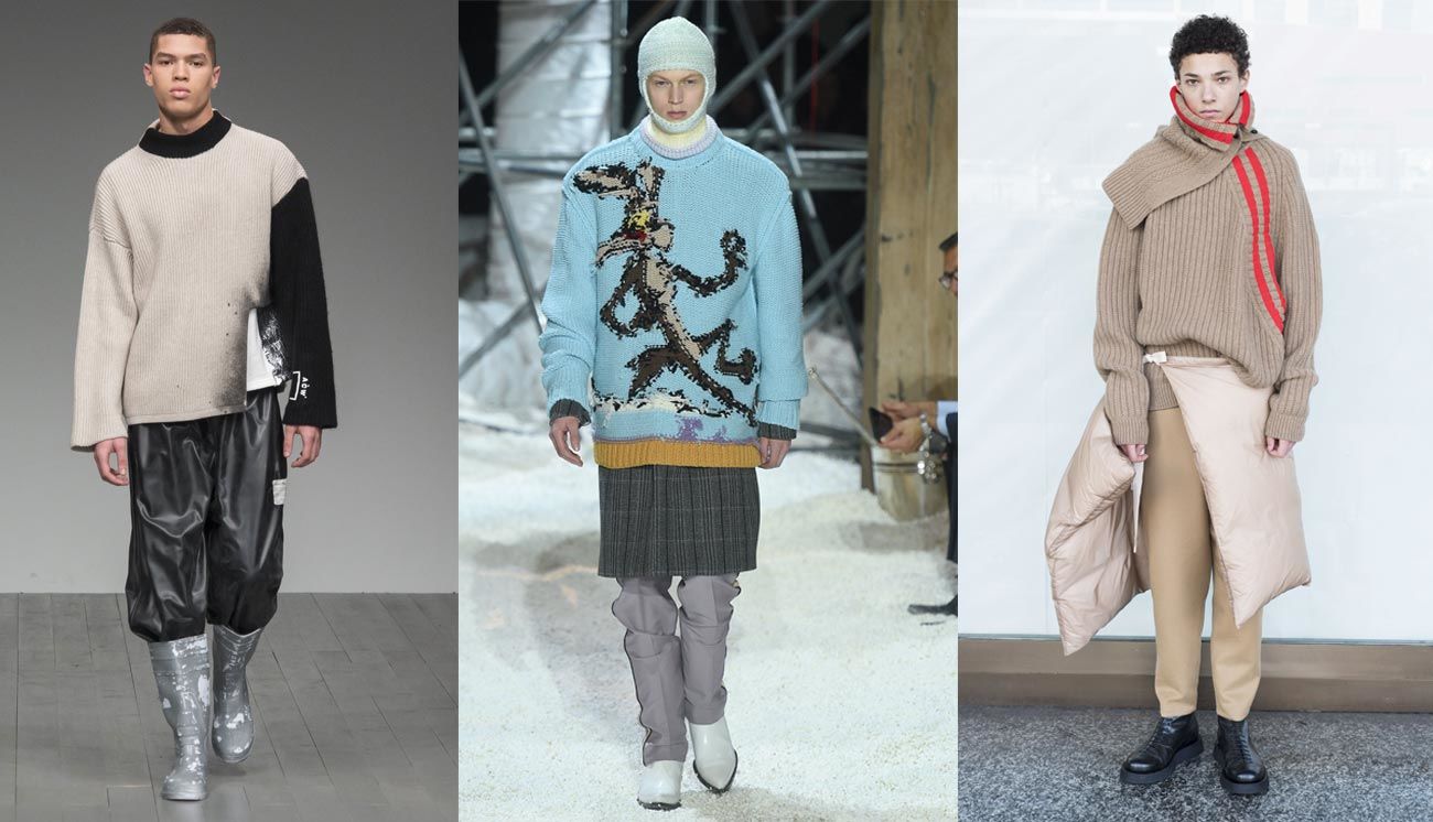 A-COLD_WALL*, Calvin Klein 205W39NYC, Jil Sander Menswear AW18