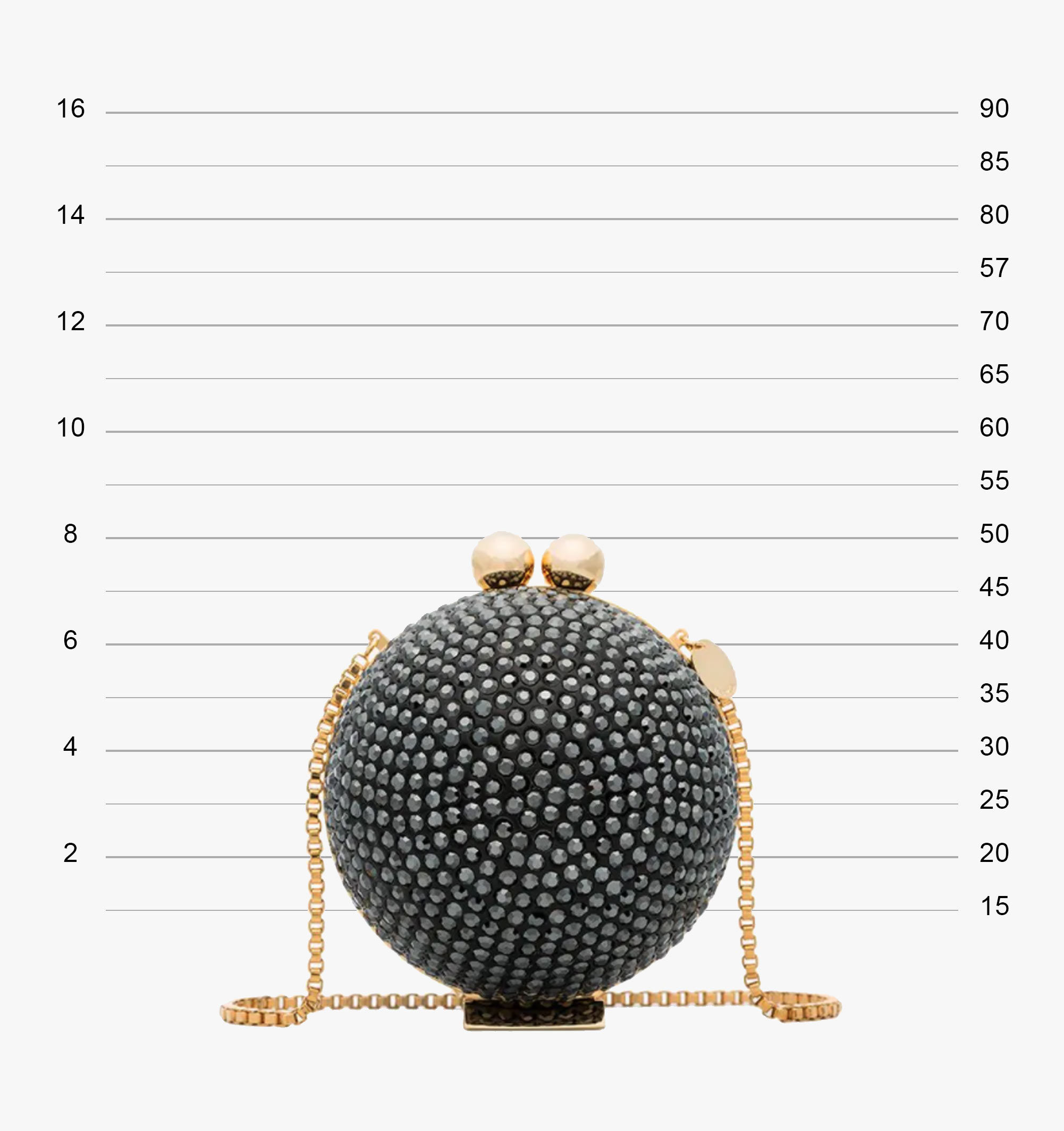 Marzook Black Crystal Sphere