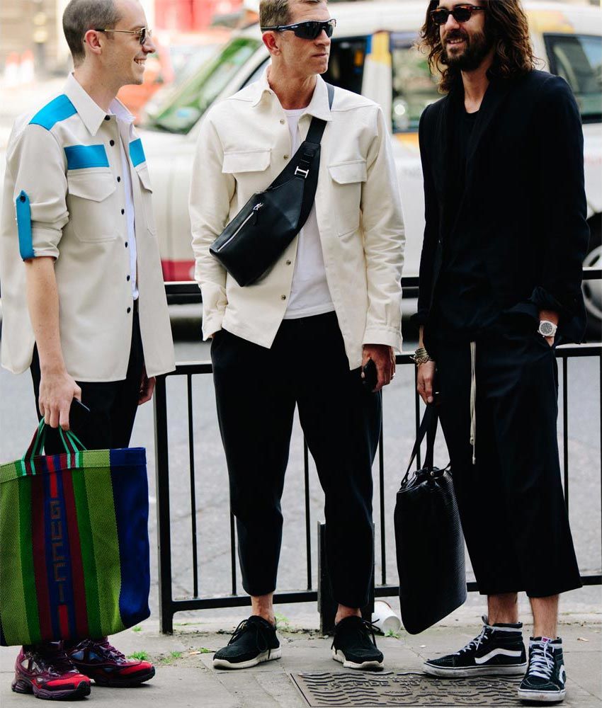 Thibaud Etchberry, Dean Cook, Enrico Baletresi Mens Collection AW18