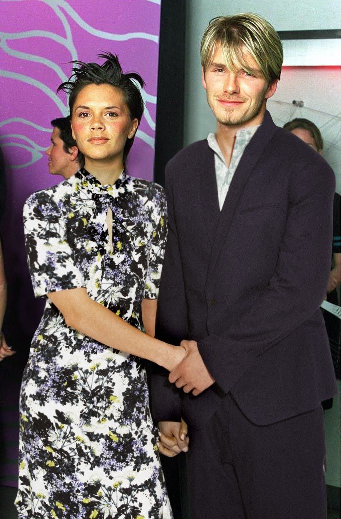Browns Fashion - Victoria is wearing dress by ERDEM David is wearing jacket & trousers by HAIDER ACKERMANN and shirt by COMME DES GARÇONS HOMME PLUS