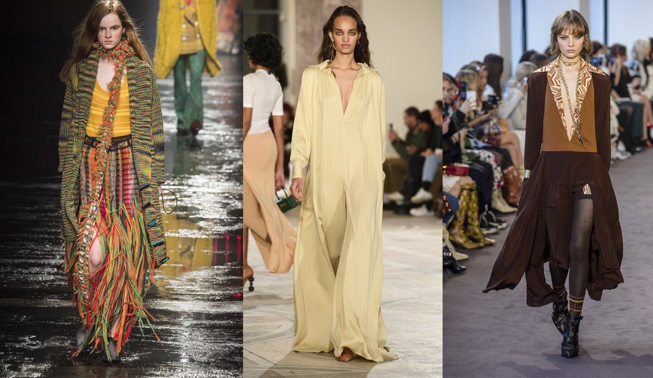 Missoni, Jacquemus, Chloe AW18
