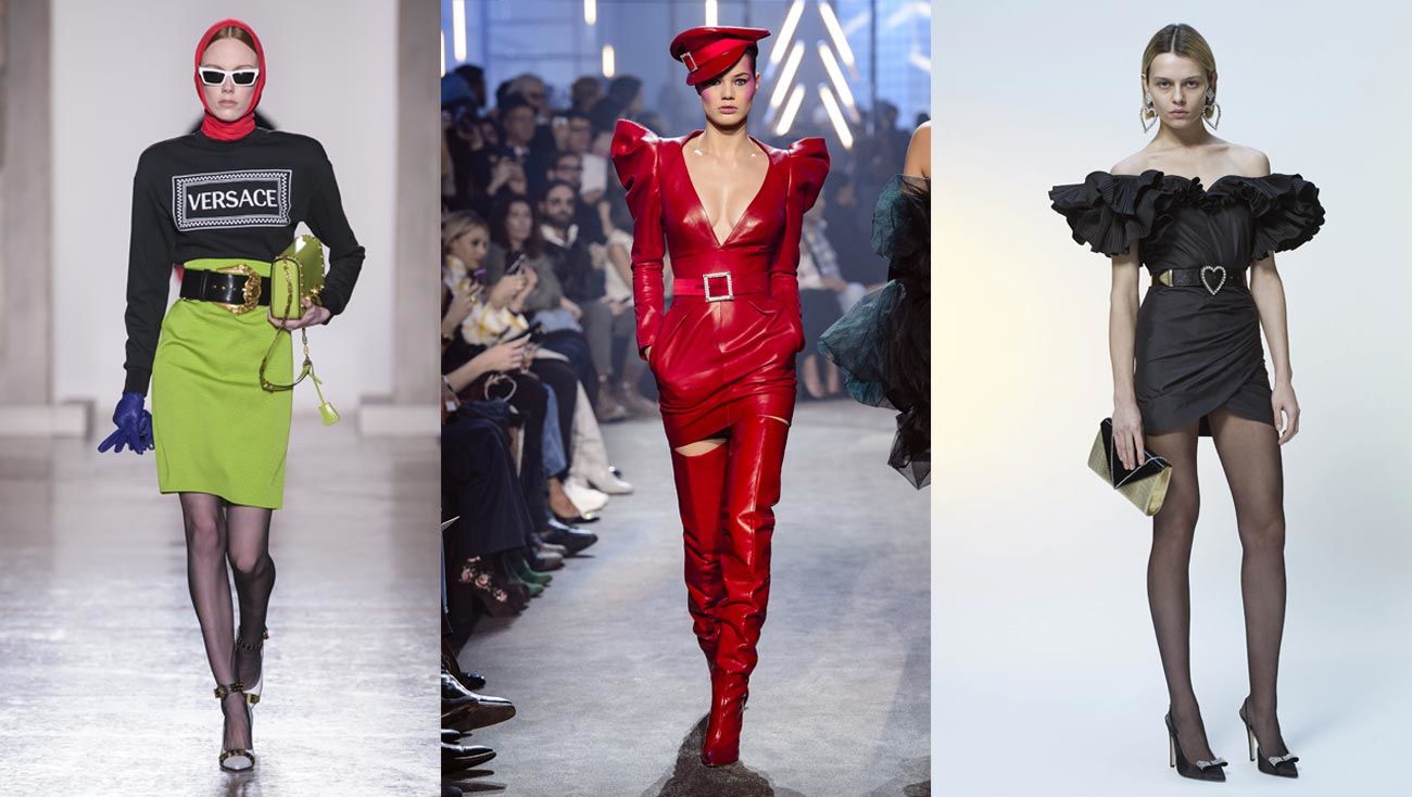 Versace, Alexandre Vauthier, Alessandra Rich AW18