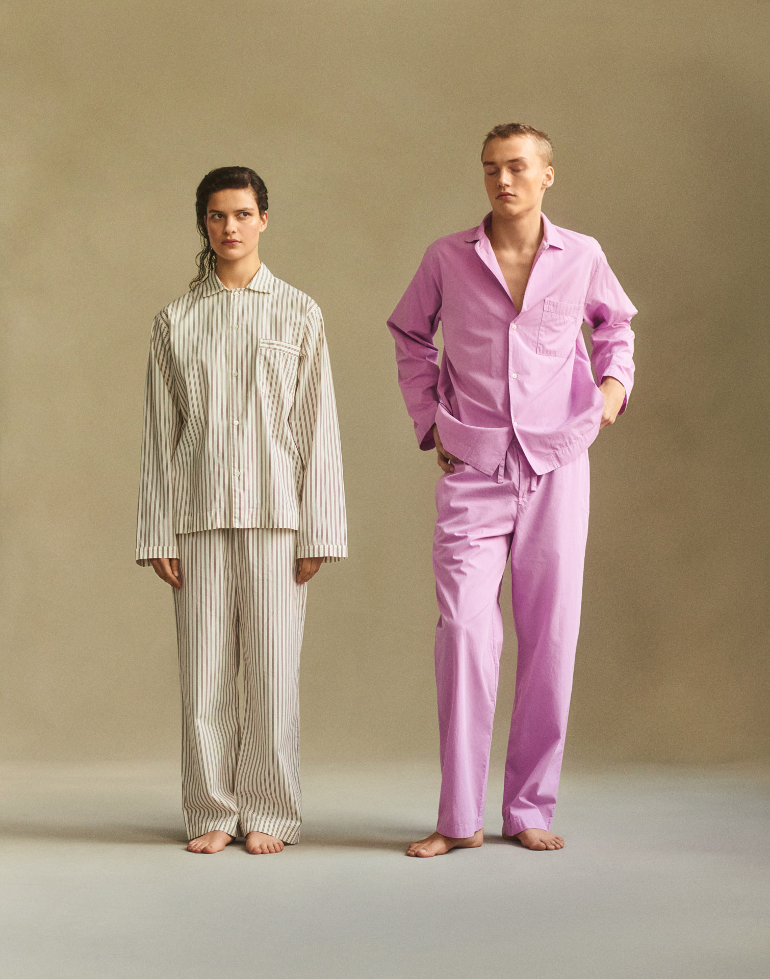 TEKLA Fabrics Bathrobe Pyjamas Longewear