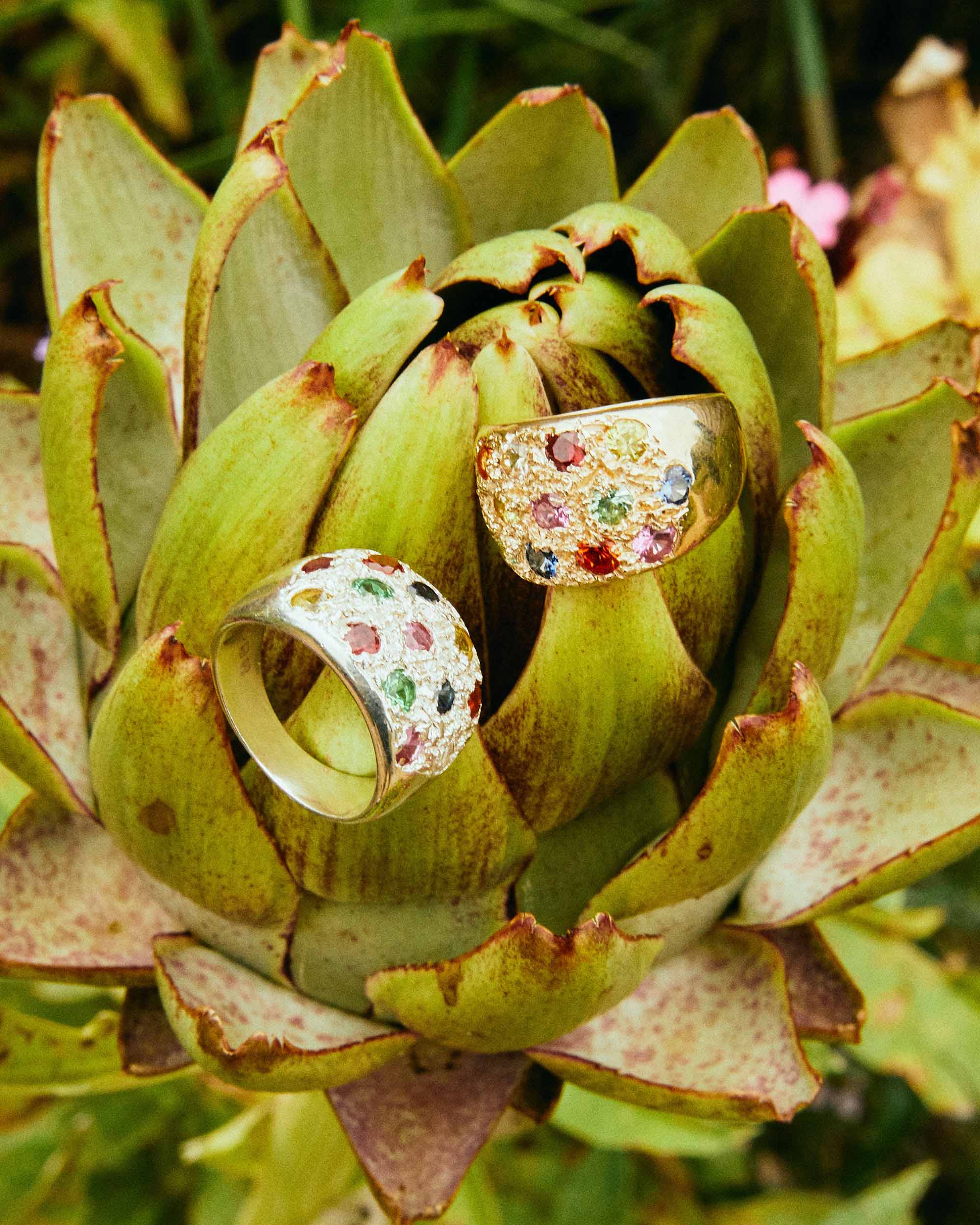 Rings by Bleue Burhnam