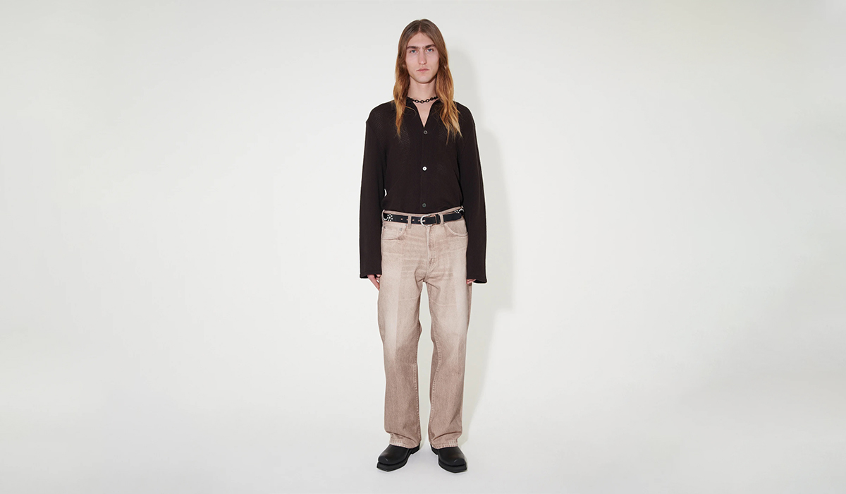New Year’s Resolutions 2023 - Browns Fashion 2022 - OUR LEGACY Neutral Digital Dual Third Cut Jeans