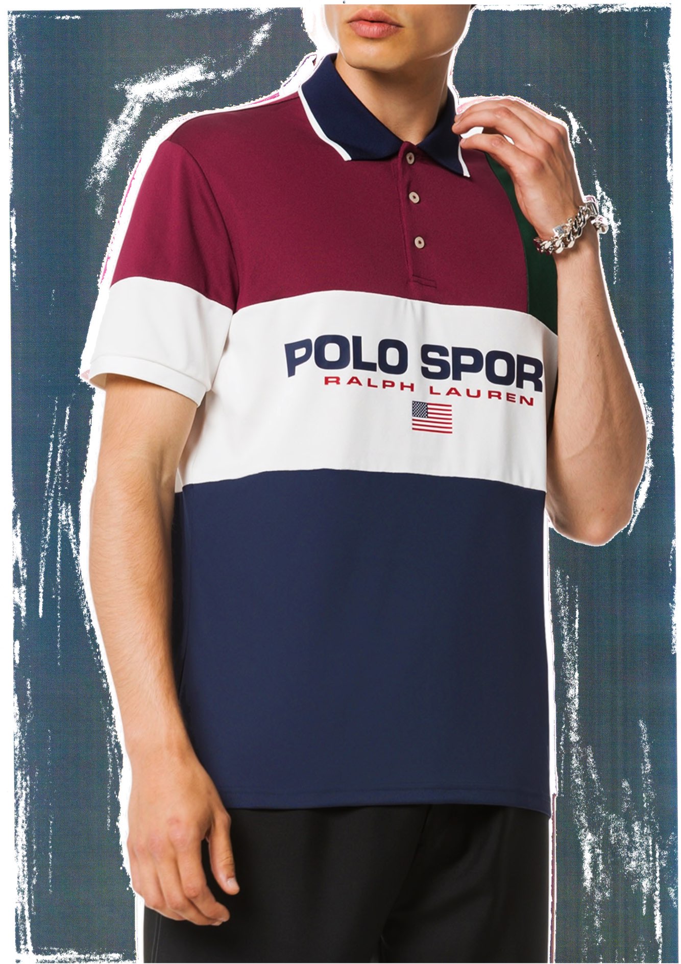 Polo Ralph Lauren Logo Print Polo Shirt