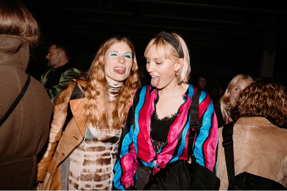 partygoers wearing Asai