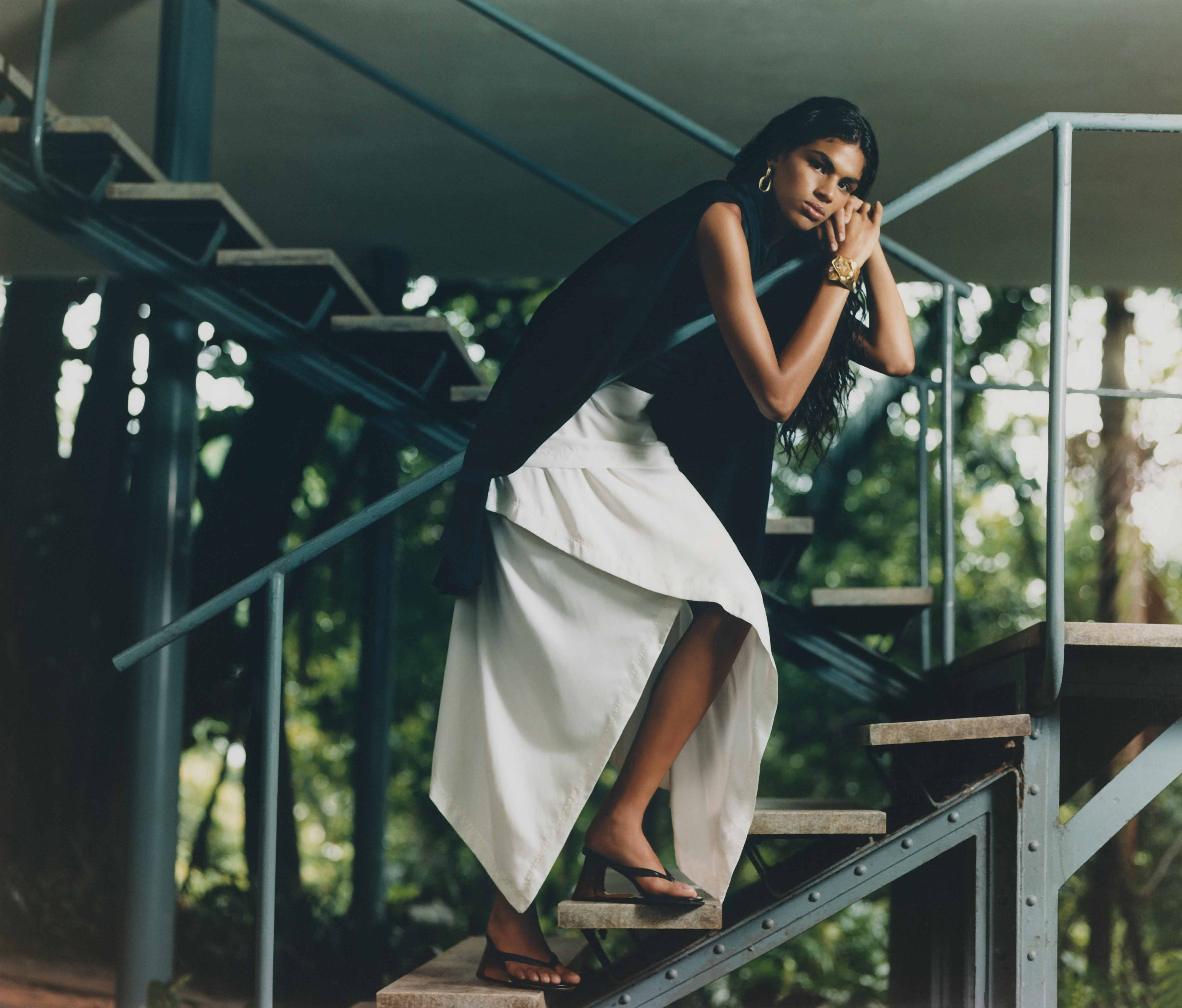Model wears JW Anderson