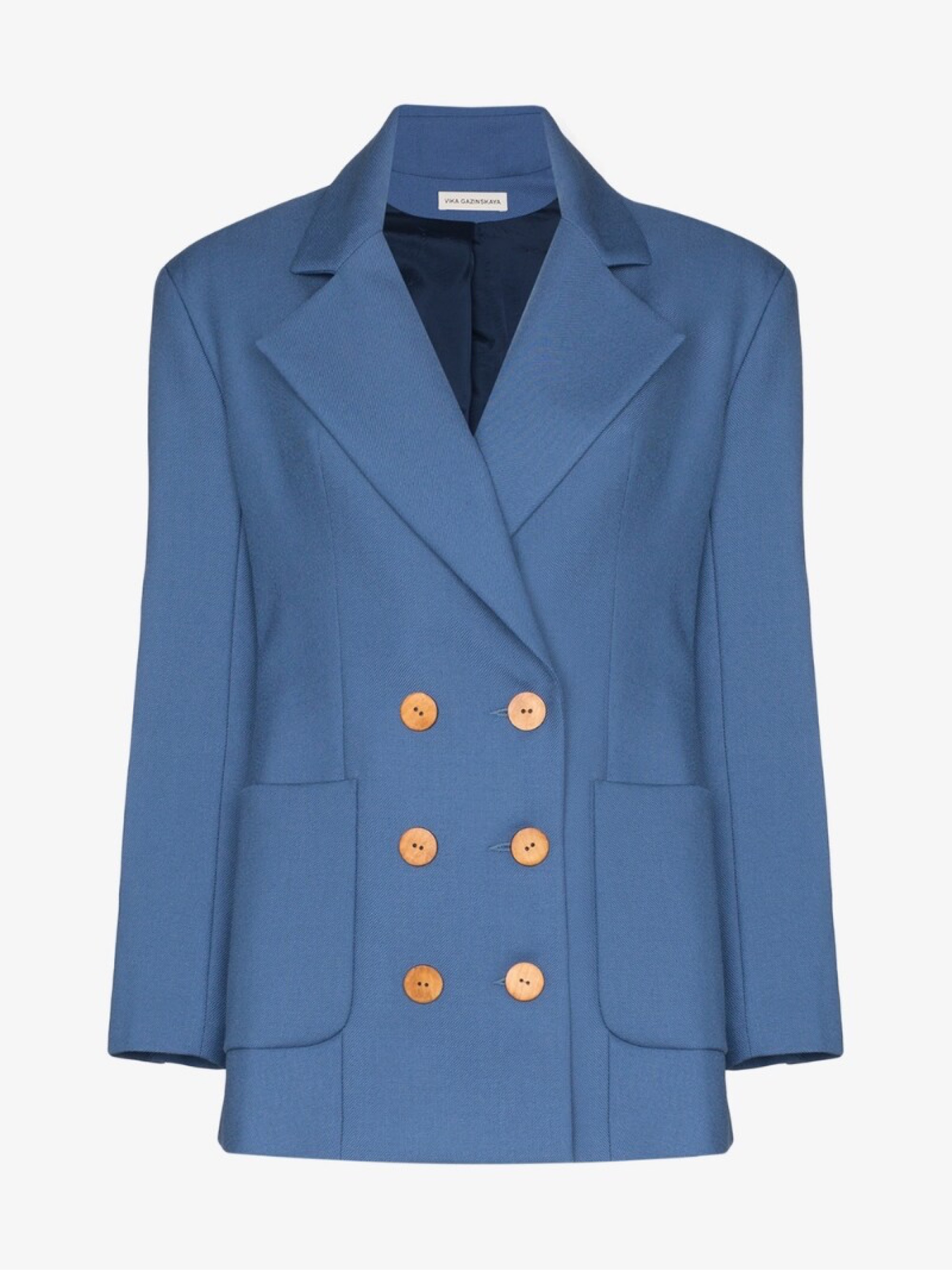 Vika Gazinskaya Double Breasted Blazer