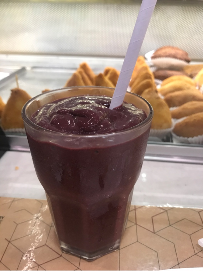 Acai and orange juice