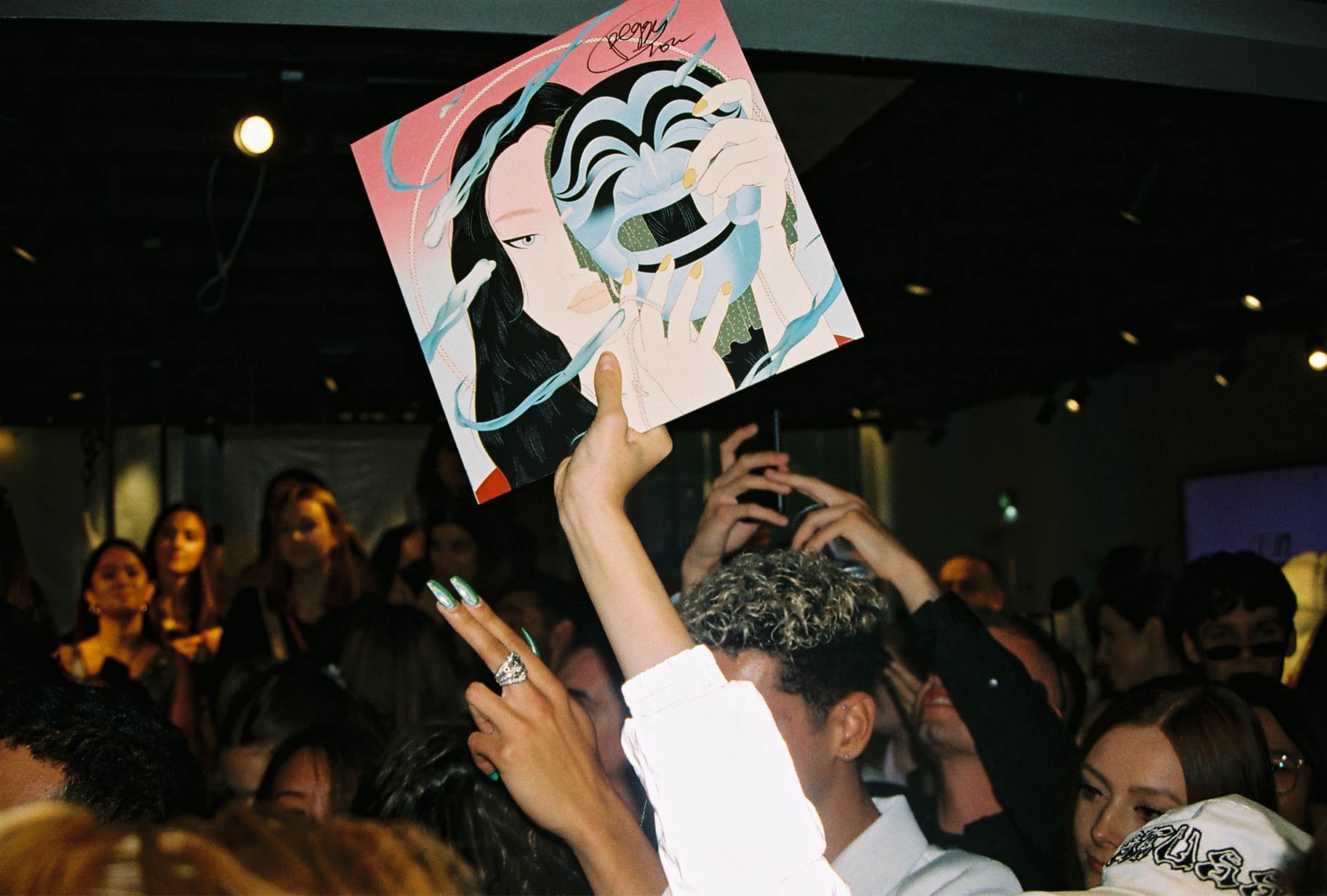 The crowd at the Kirin launch party in Browns East.