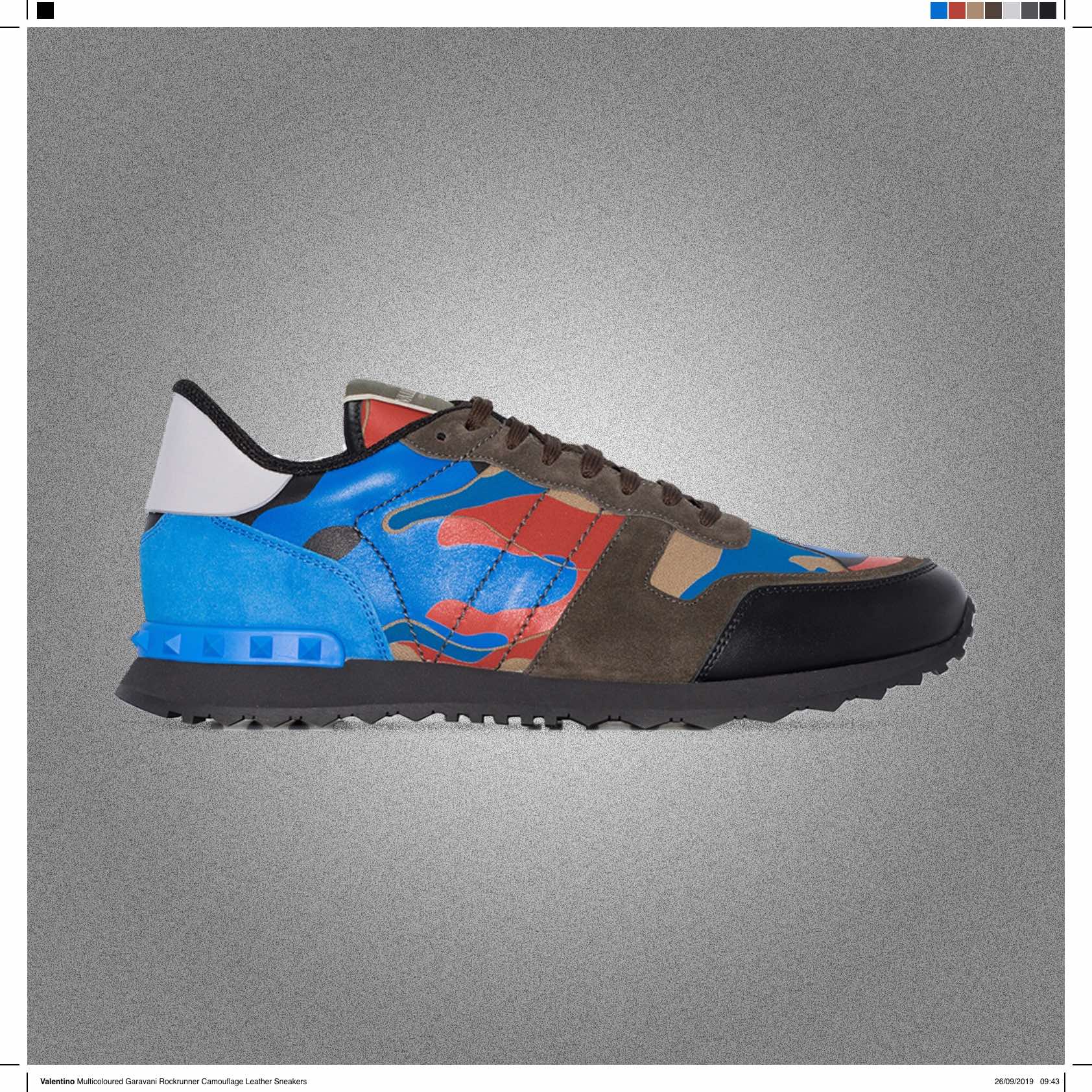 Valentino Garavani Rockrunner Camo Sneakers