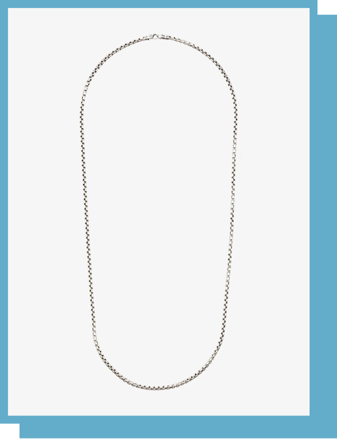 Tom Wood Sterling Silver Venetian Chain Necklace
