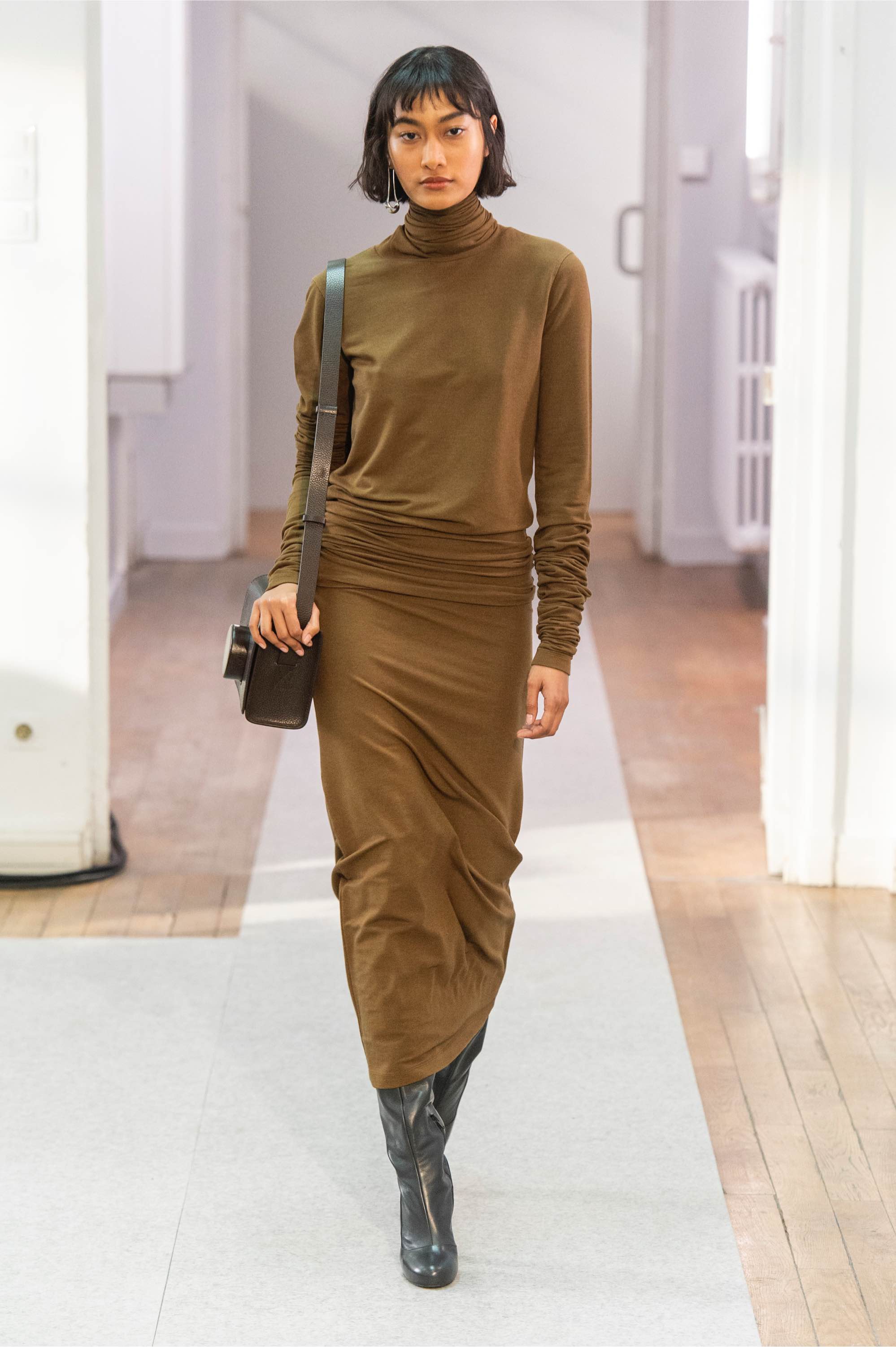 Lemaire AW19 Jersey Maxi Dress