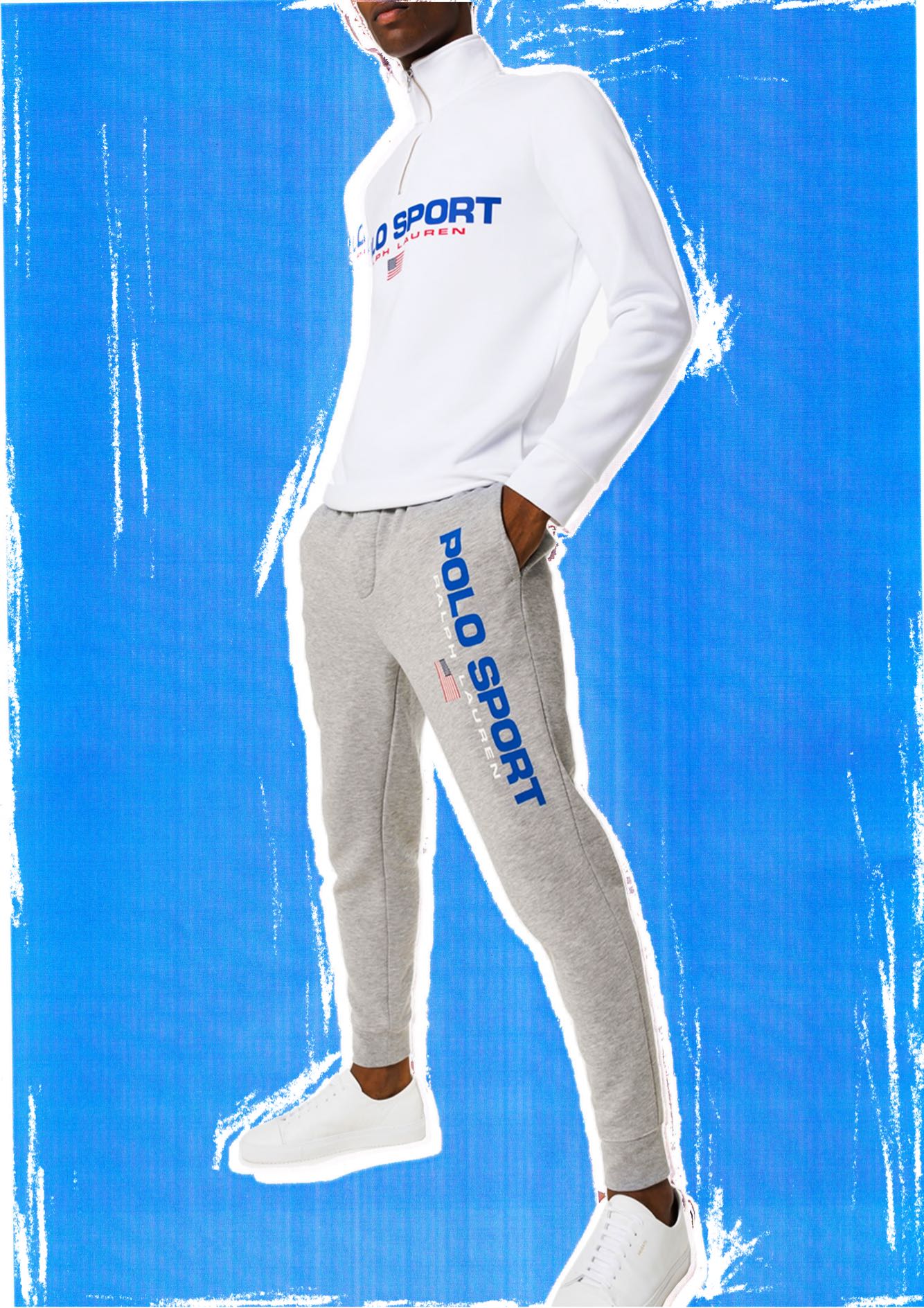 Polo Ralph Lauren Printed Logo Cotton Joggers