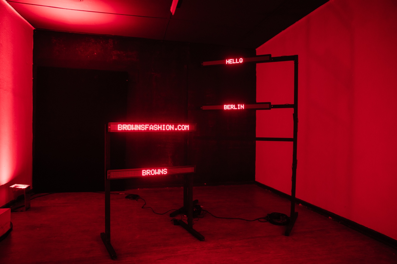 Nomad Browns Berlin entrance displays
