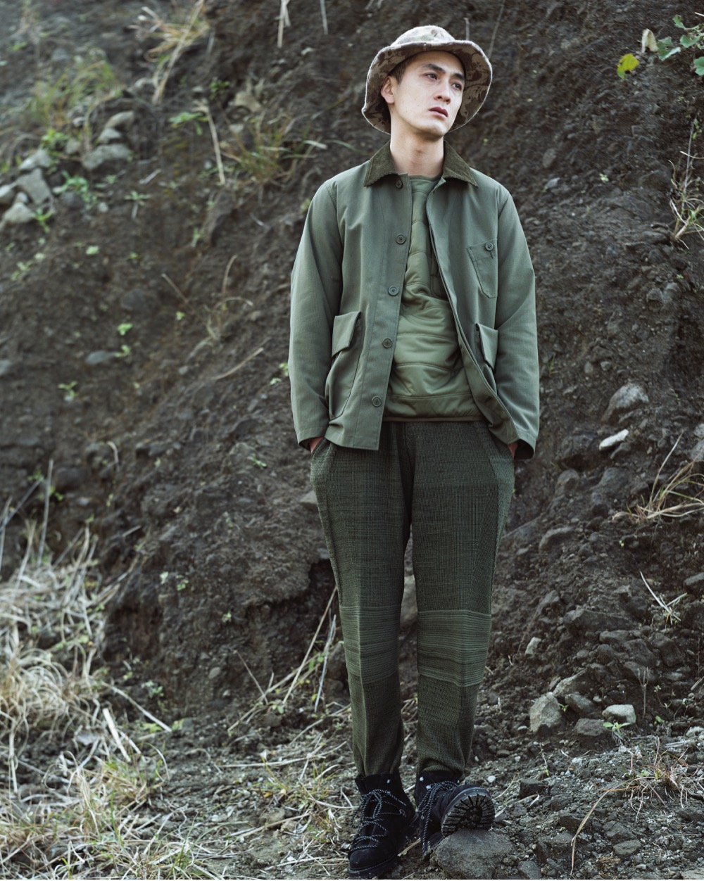 Snow Peak AW19 Insulated Quilted Sweatshirt