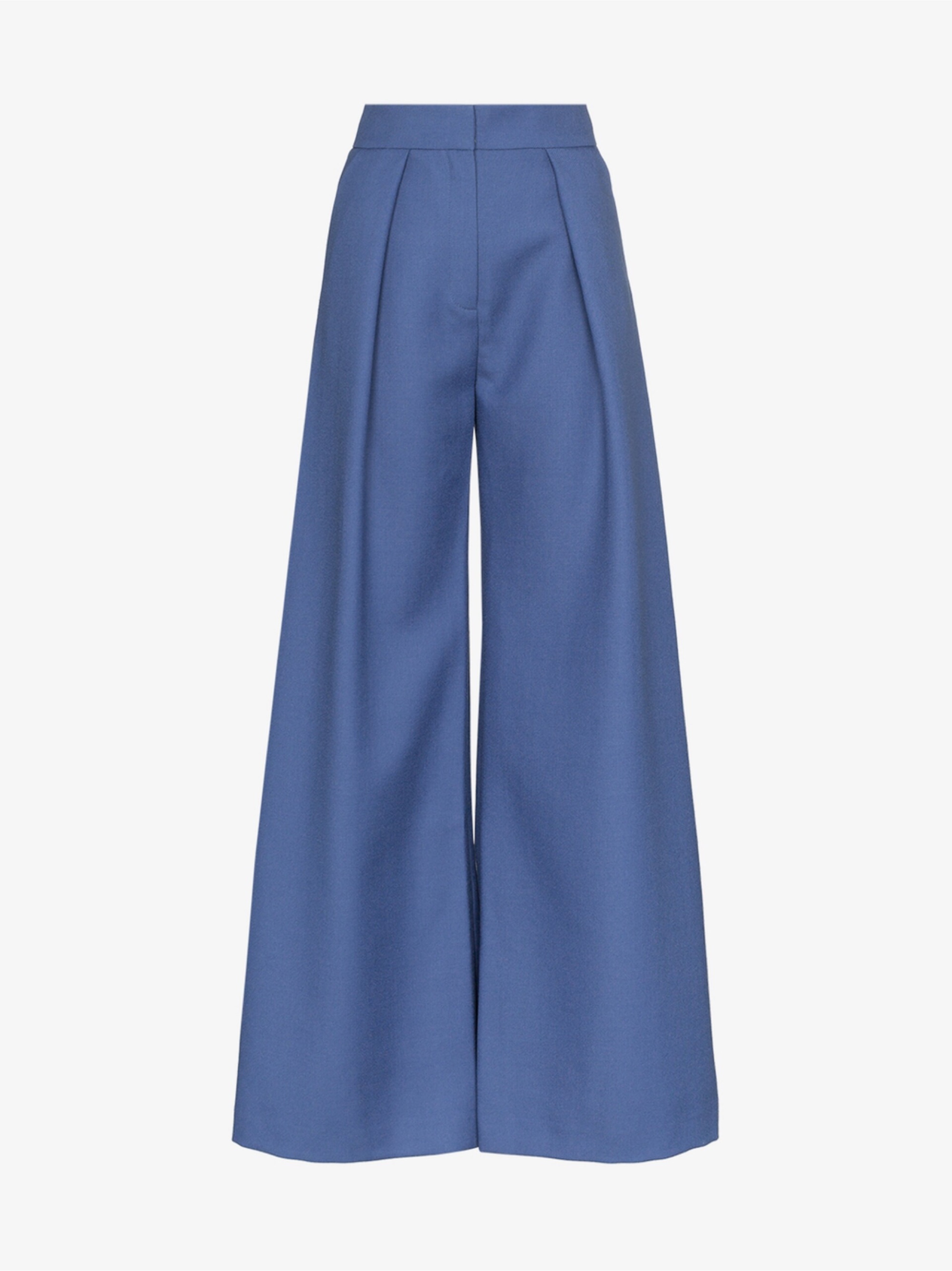 Vika Gazinskaya Flared Wool Trousers