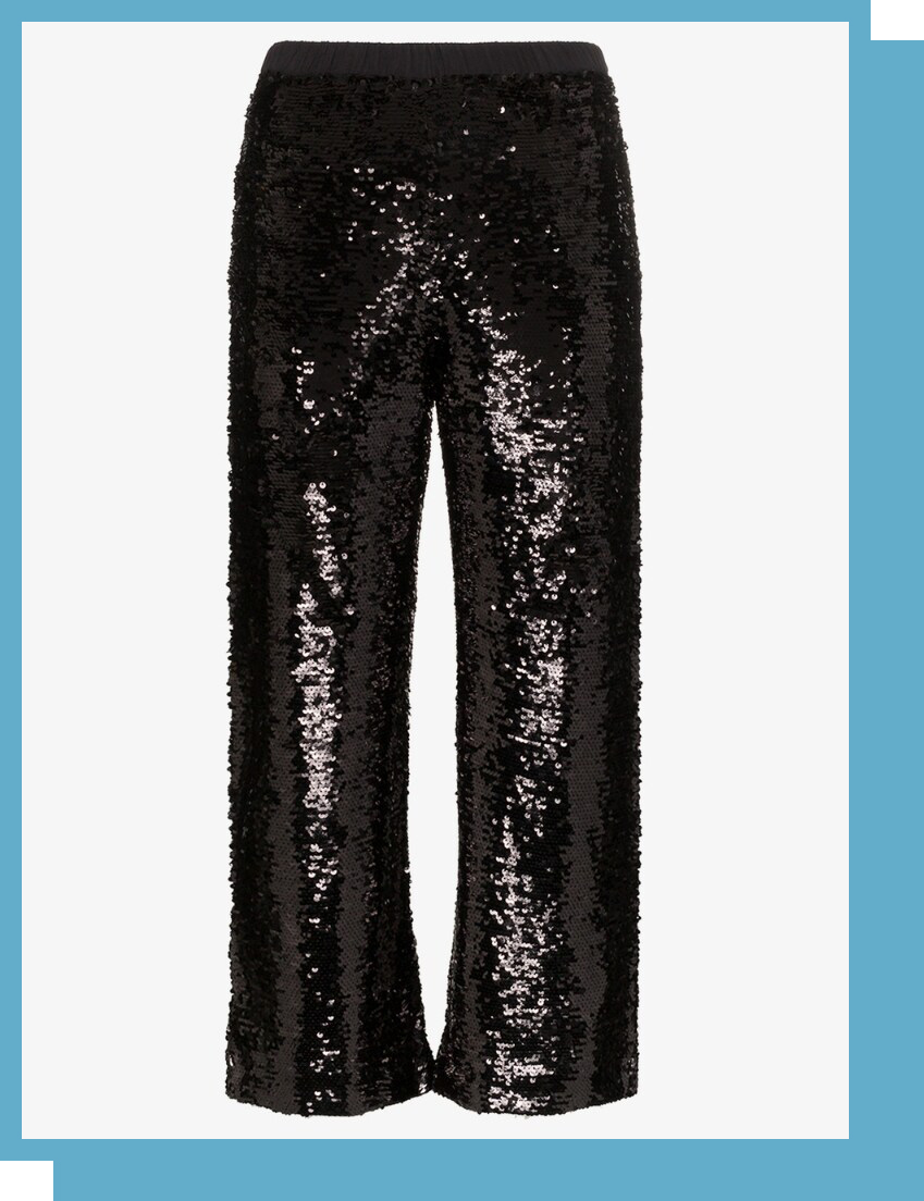 Figue Verushka Sequinned Trousers