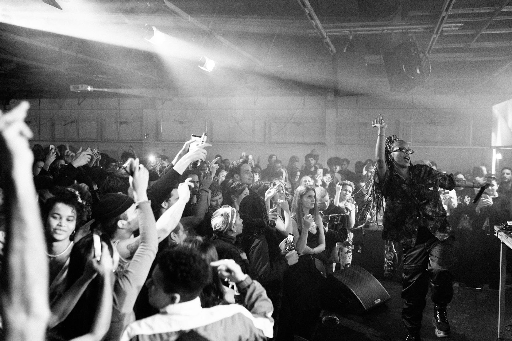 IAMDDB performs as the crowd goes wild