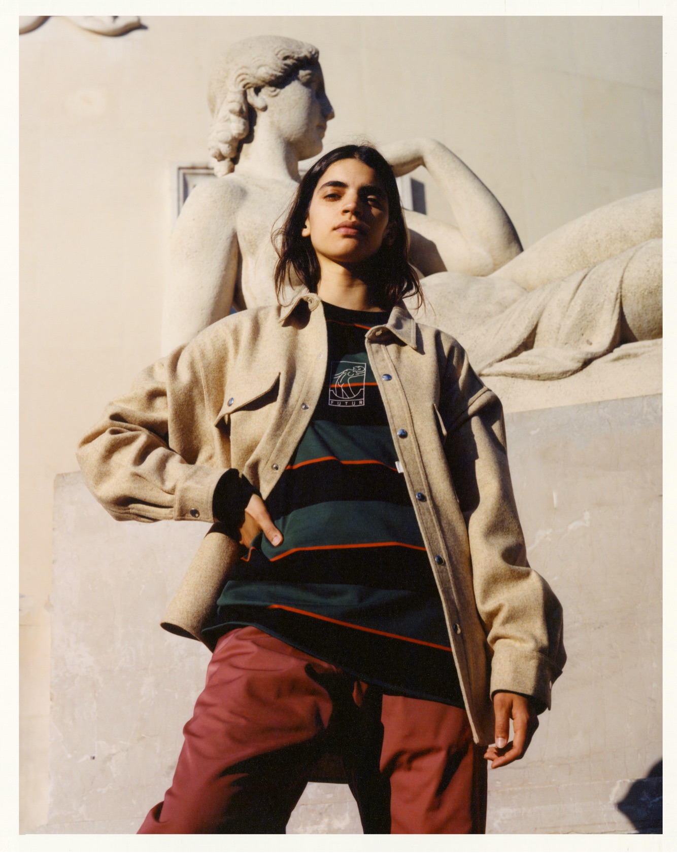 FUTUR AW19 Striped Long Sleeve Jumper