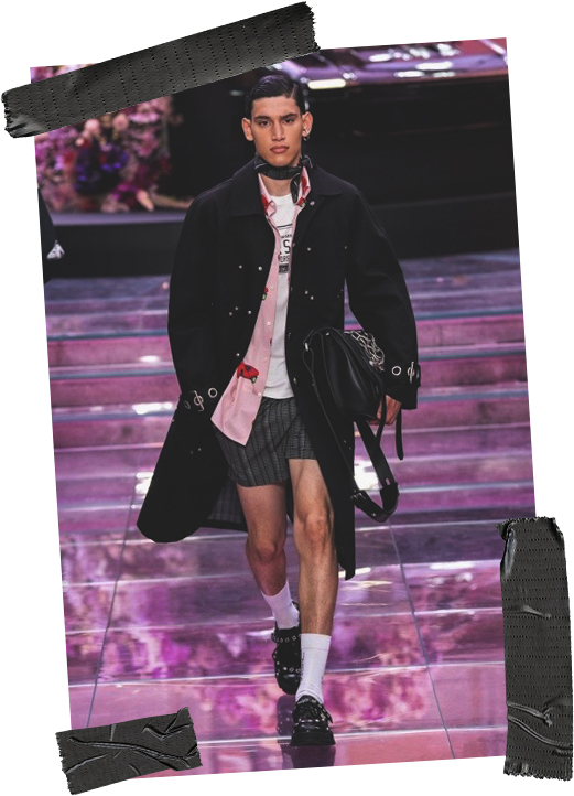 Versace Brief Shorts SS20 Mens Trend Pink