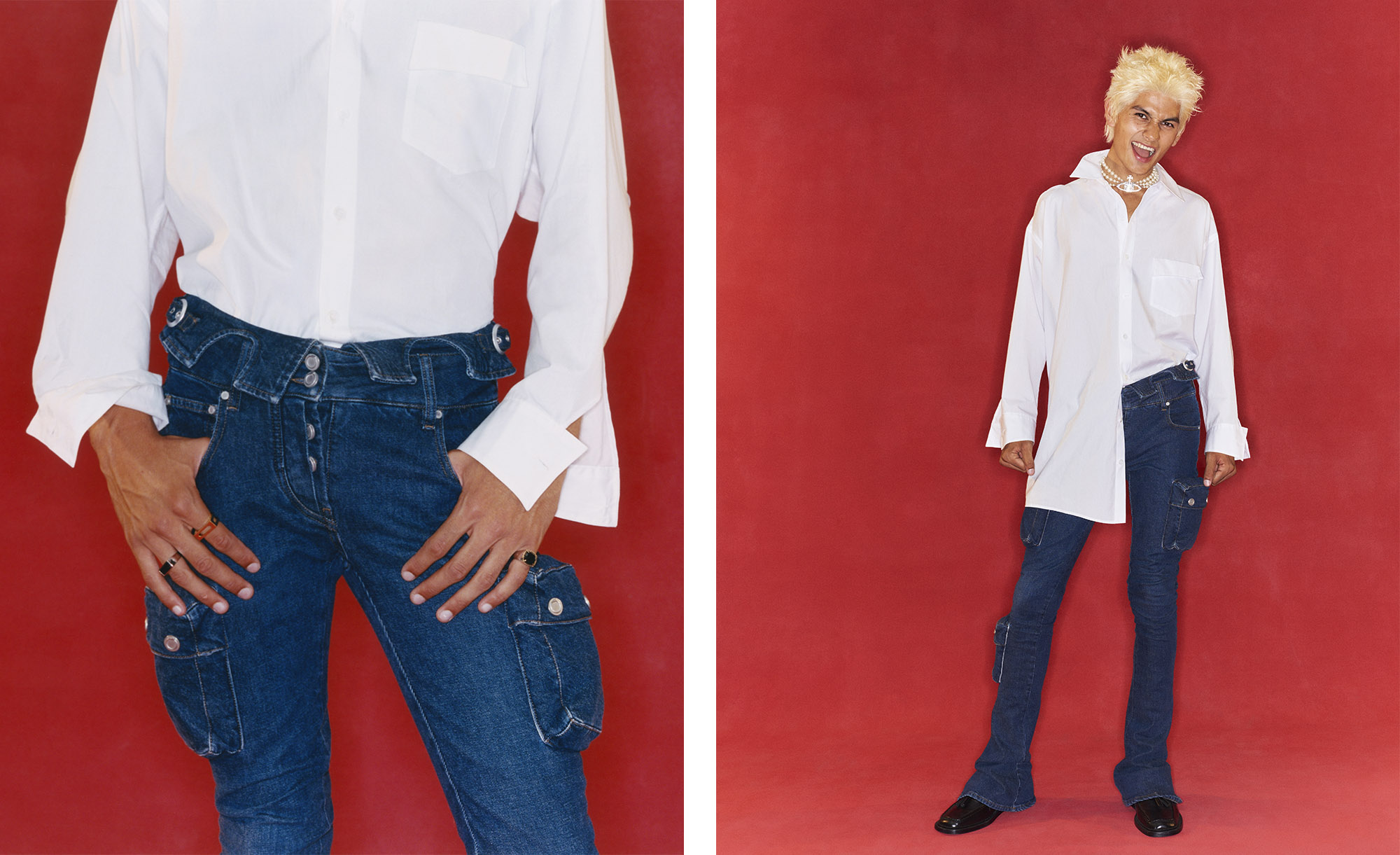 Dare To Be Different - Model SAKUA KAMBONG - Browns Fashion