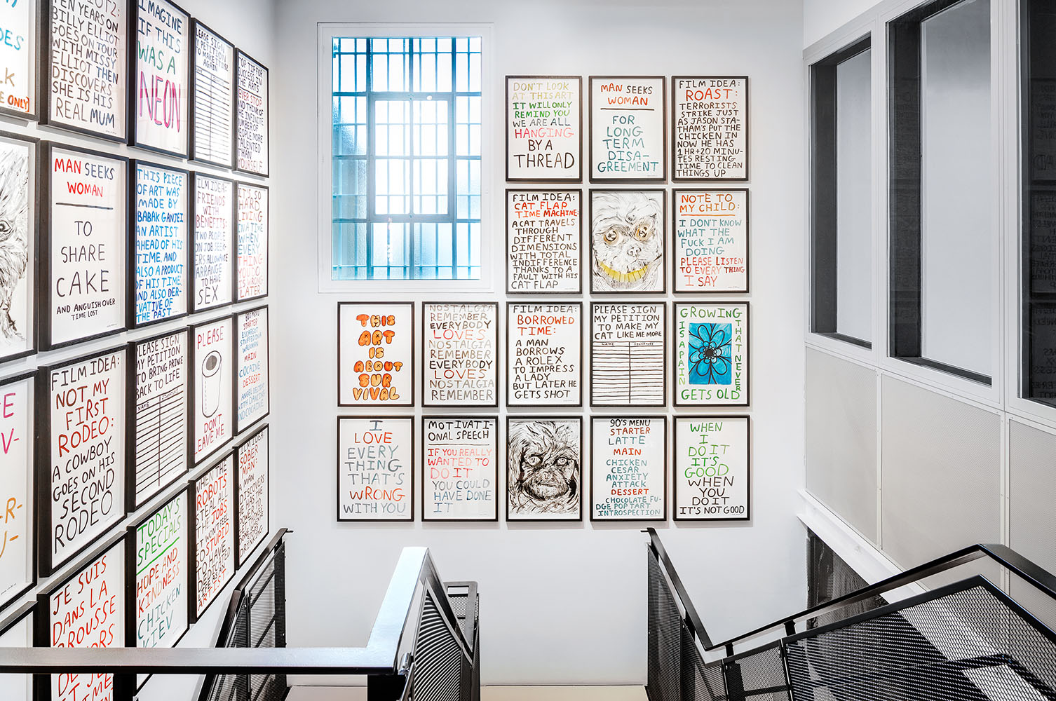 Babak’s exhibition on view at Browns East