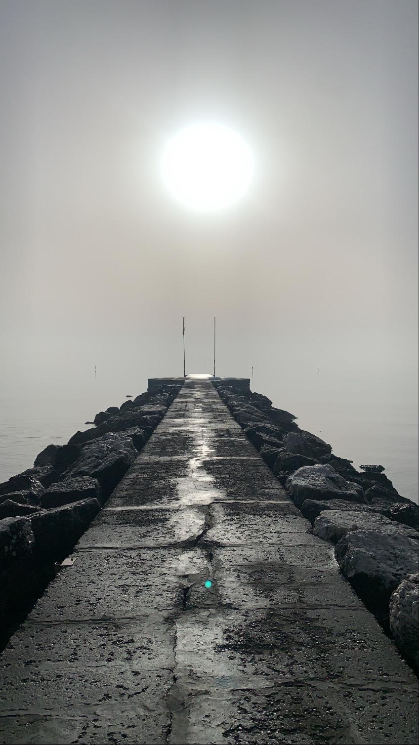 “The pier used for the FW21 Rick Owens womens runway show.”