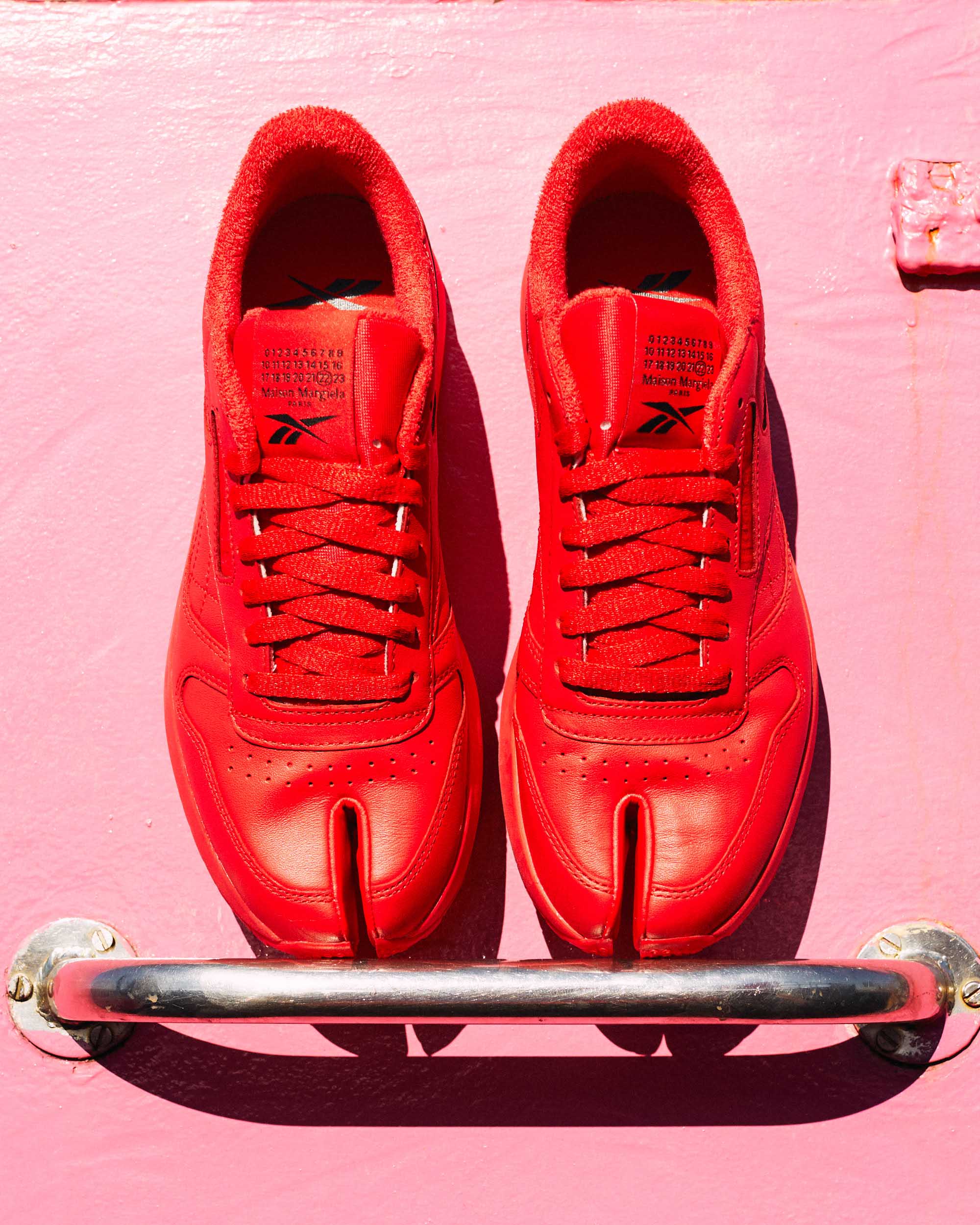 Sneakers by Reebok x Maison Margiela