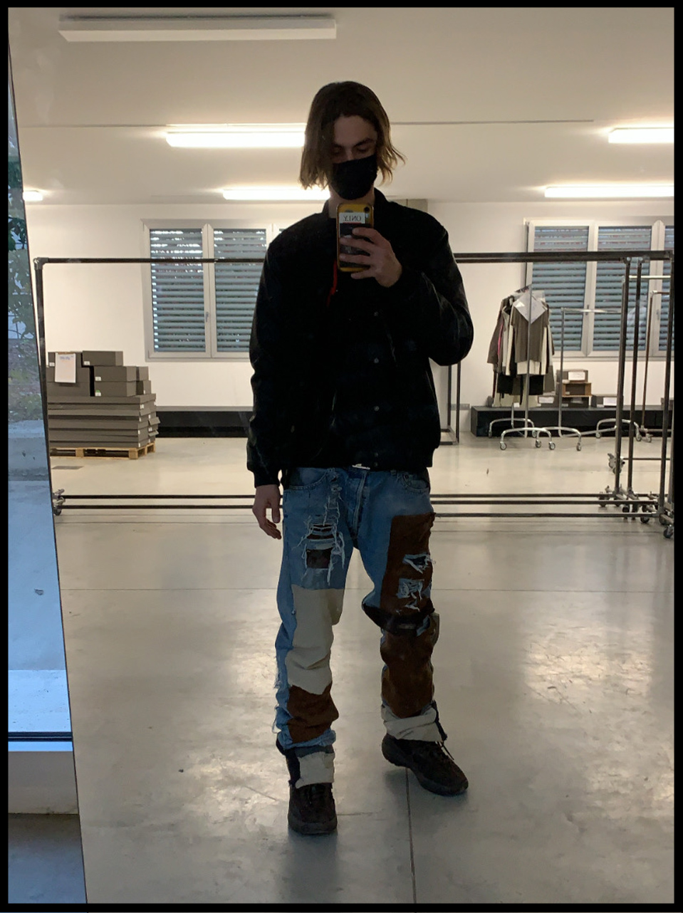 “My office inside the Owenscorp factory.”
