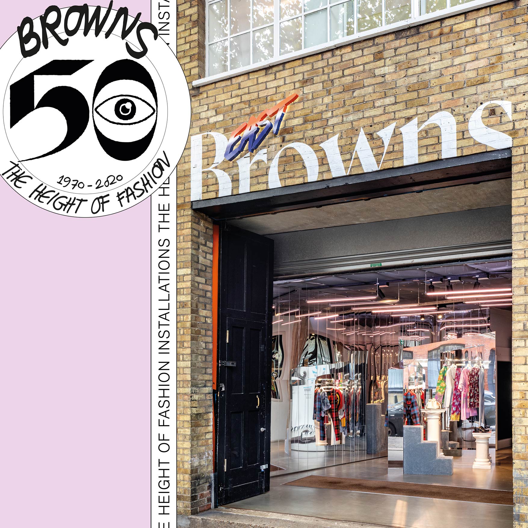 Browns 50: Height Of Fashion Installations
