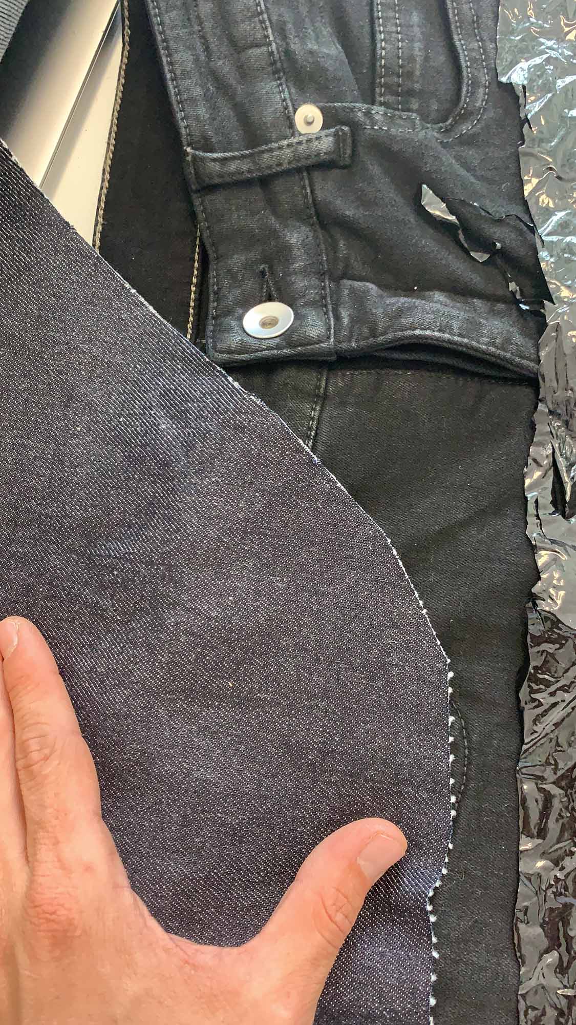 “Matching fabrics is always challenging.”