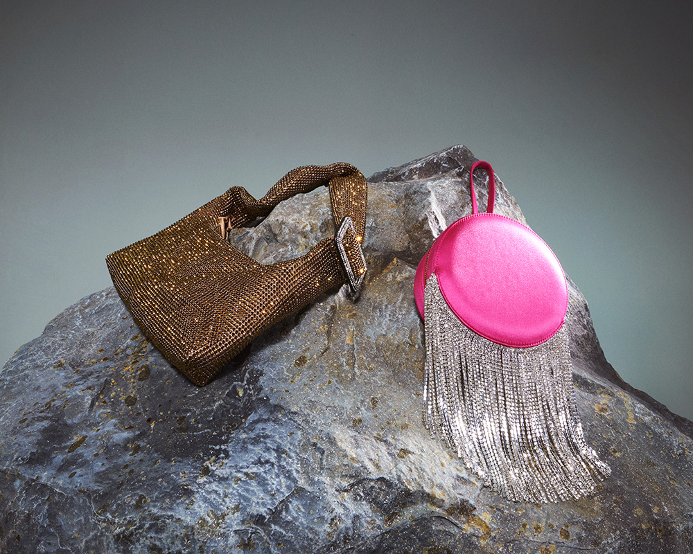 Bags by BENEDETTA BRUZZICHES (coming soon) and BLACK & BROWN