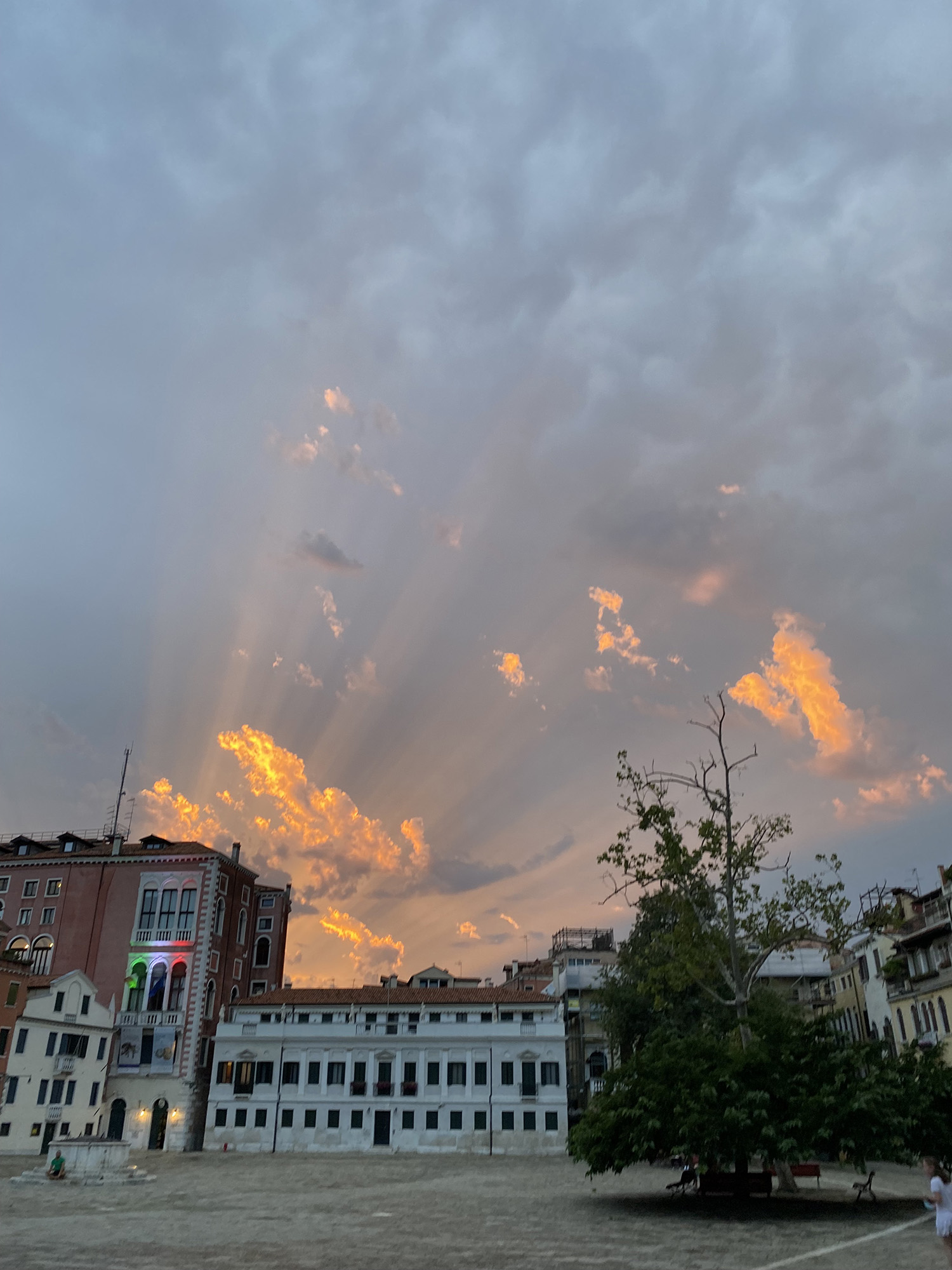 “Sunset in Venice”