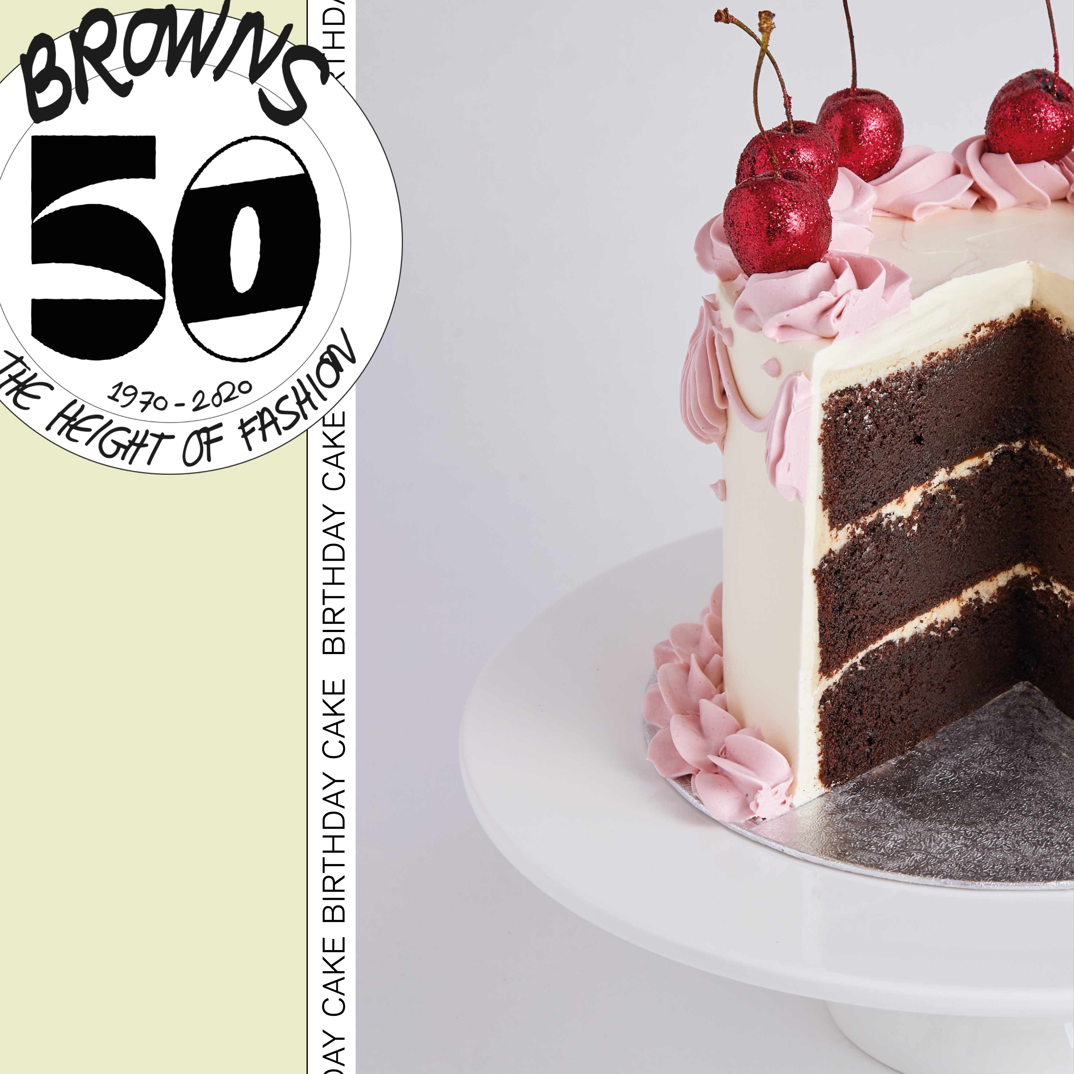 Browns 50: Lily Vanilli Birthday Cake